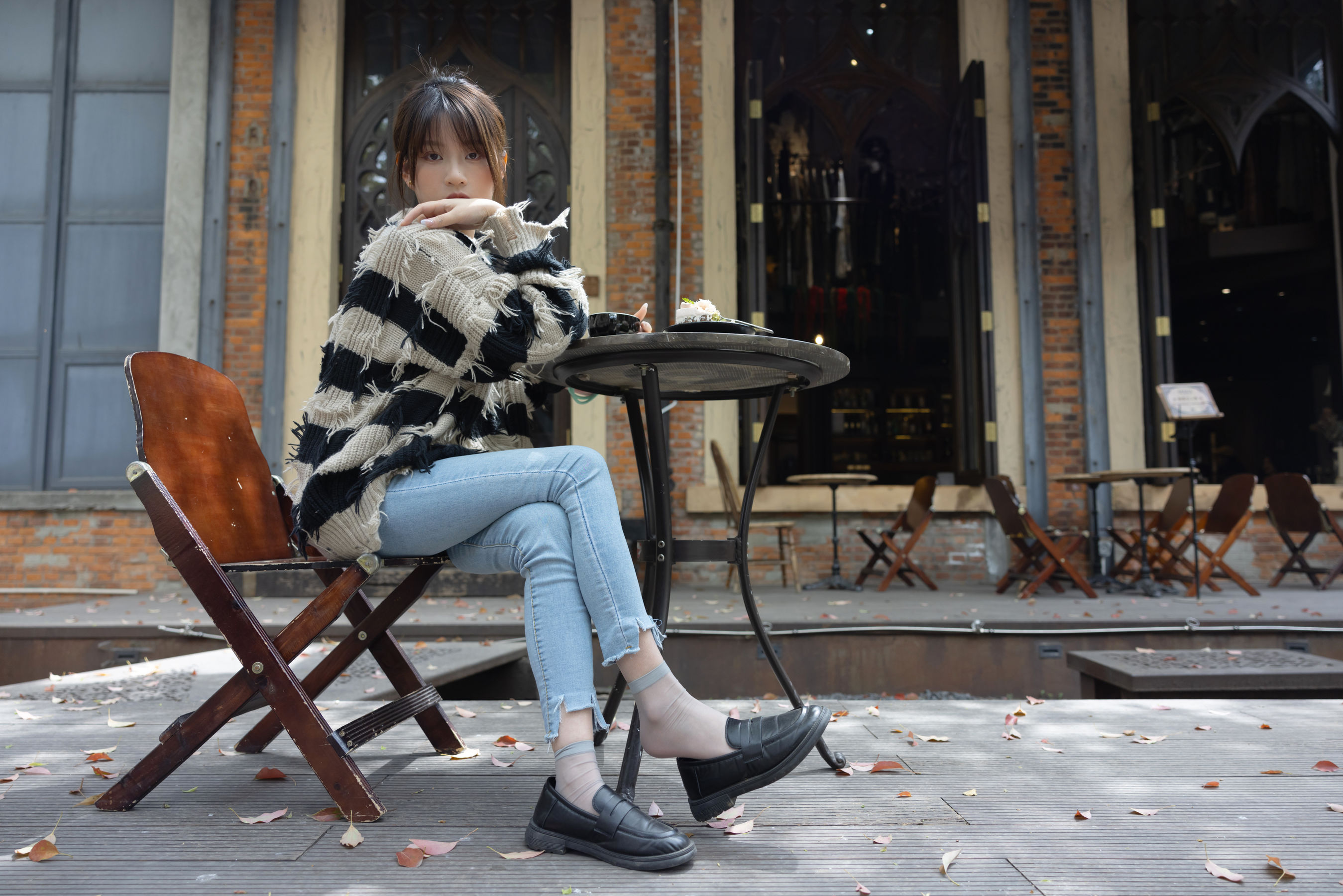 [她们印象] No.004 小点心 街拍围观 [178P]