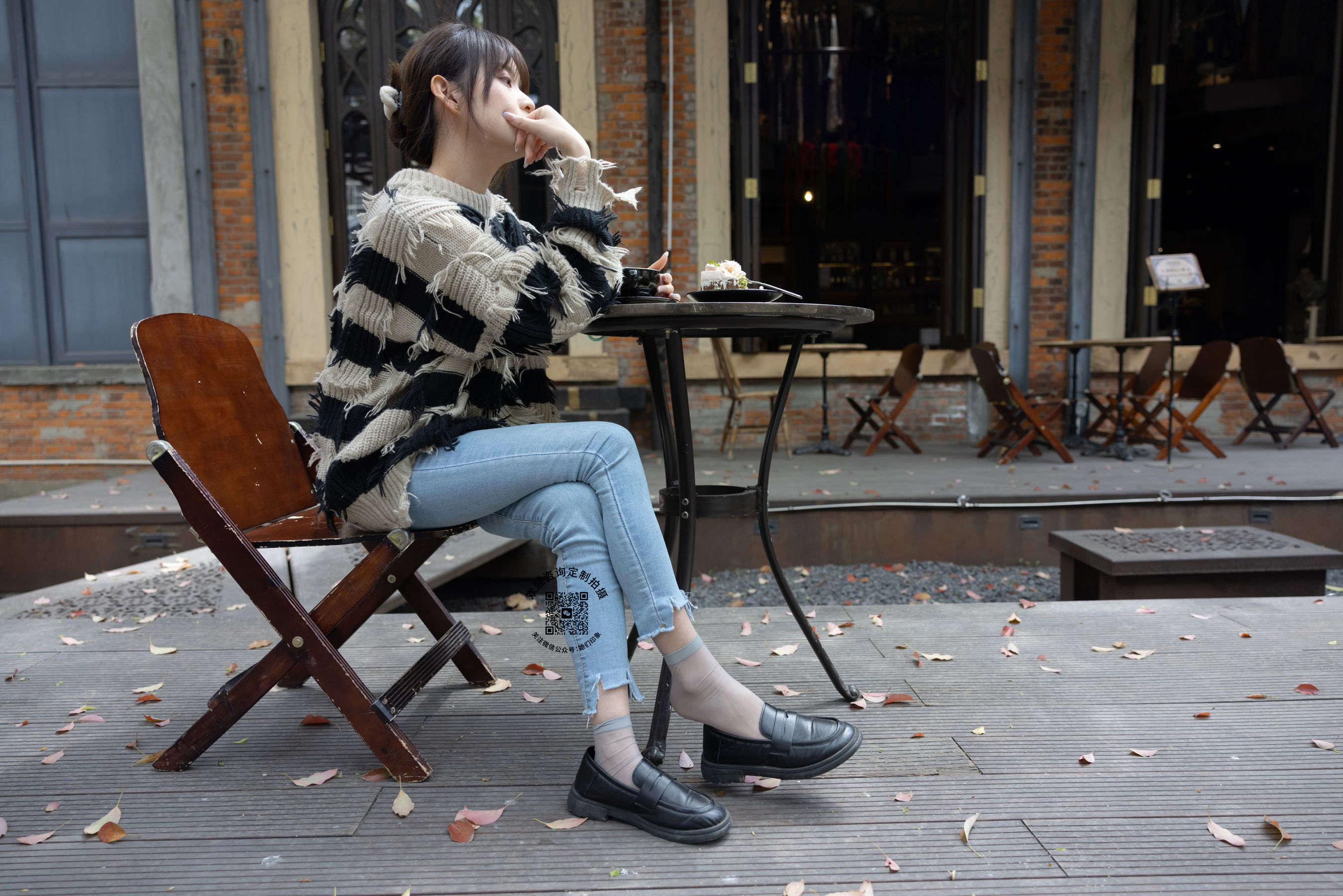 [她们印象] No.004 小点心 街拍围观 [178P]