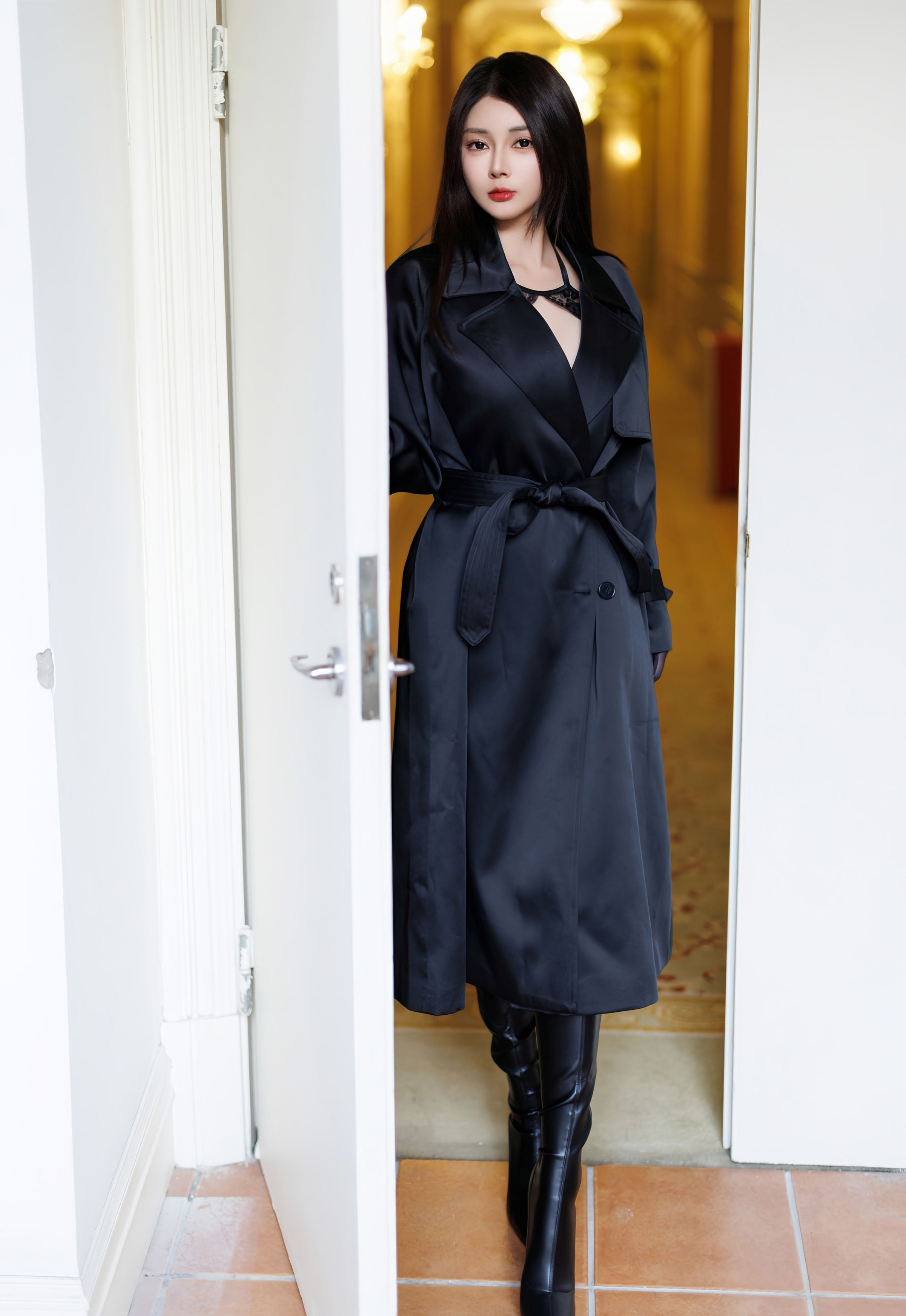 [XiuRen秀人网] 2025.12.16 No.11114 凯竹法师～ 黑色情趣内衣 魅惑黑丝 性感写真 [81+1P]