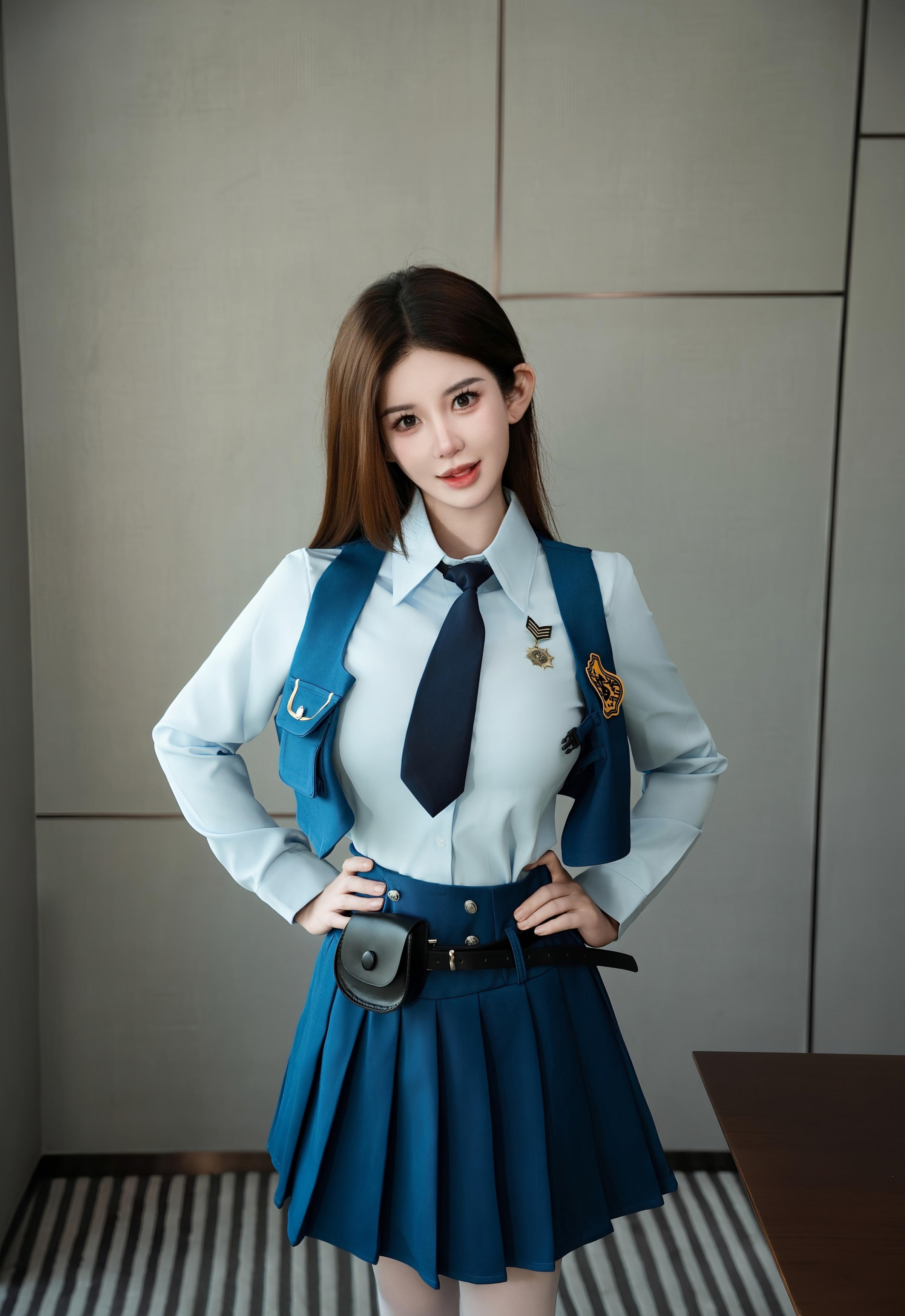 [XiuRen秀人网] 2025.12.23 No.11141 苏甜橙子 JK制服 白色丝袜 性感写真 [50+1P]