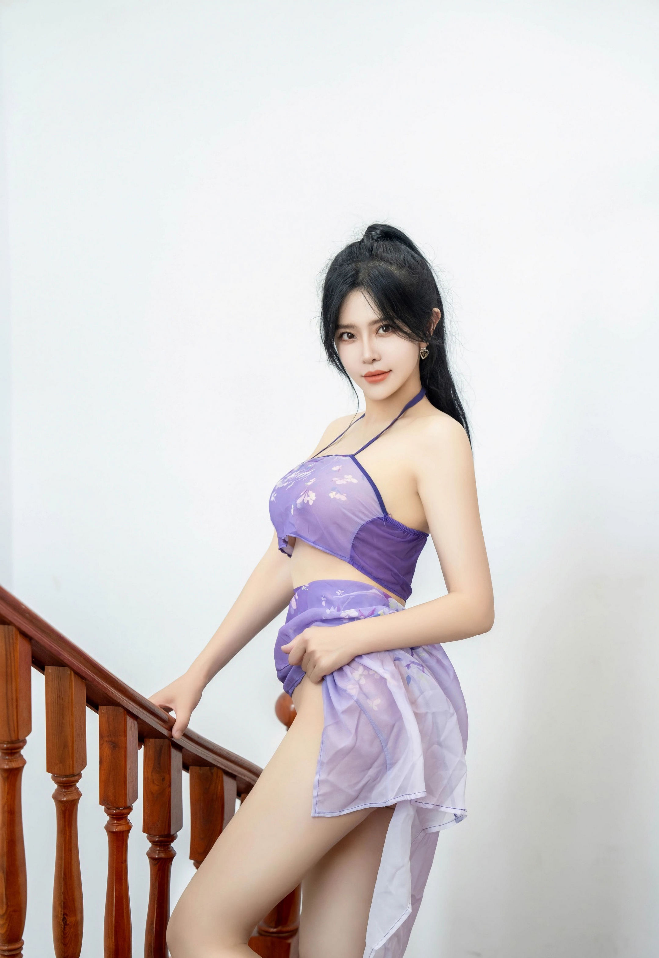 [XINGYAN星颜社] 2025.12.24 VOL.450 刘钰儿 紫色轻透服饰 性感写真 [60+1P]