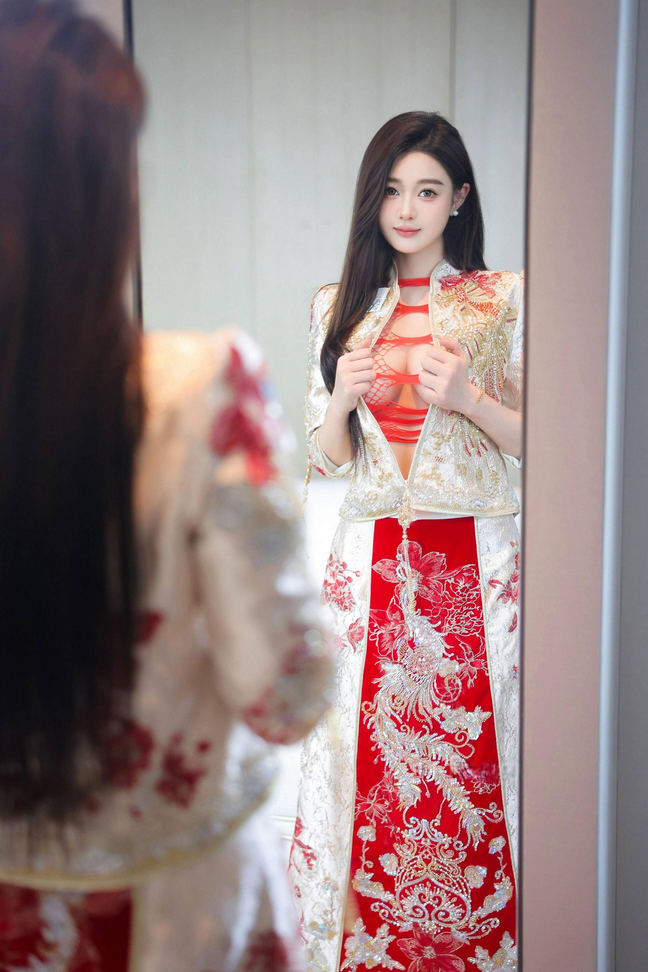 [秀人内购] candy糖糖 诱人私拍福利 新春盛装