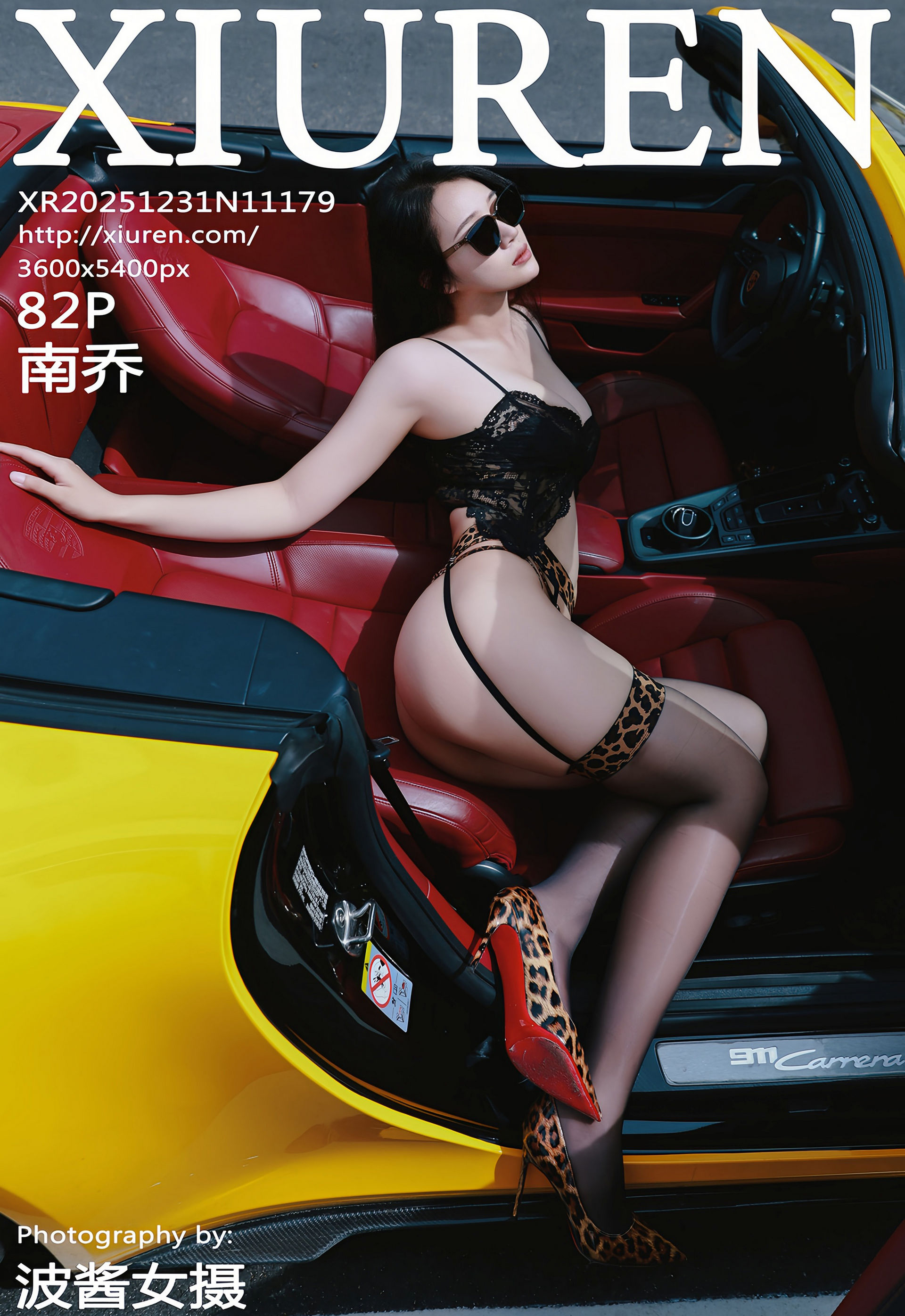 [XiuRen秀人网] 2025.12.31 No.11179 南乔 黑色情趣内衣 魅惑黑丝 性感写真 [82+1P]