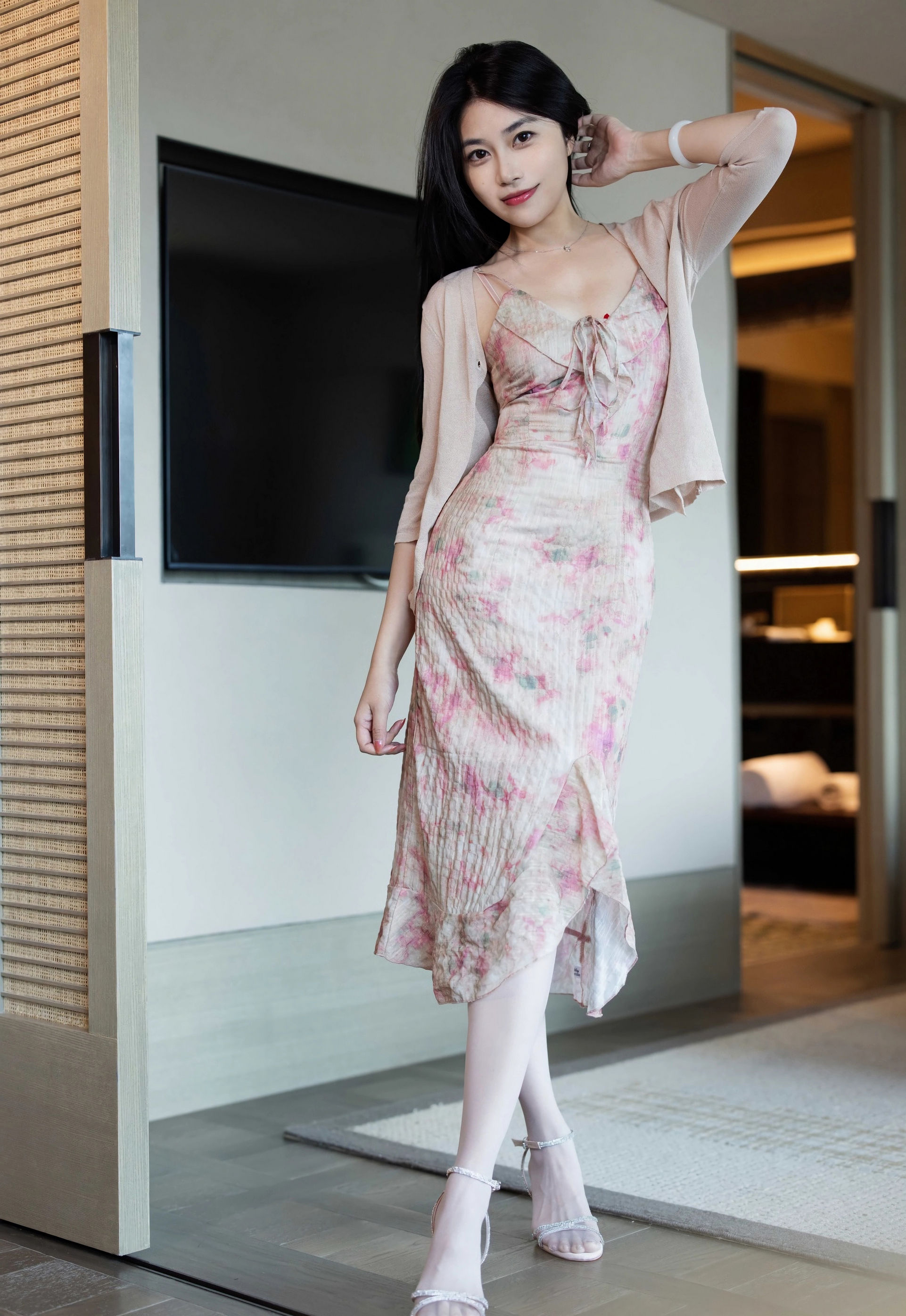 [IMISS爱蜜社] 2026.01.04 VOL.804 许诺Sabrina 诱人白色丝袜 性感写真 [55+1P]