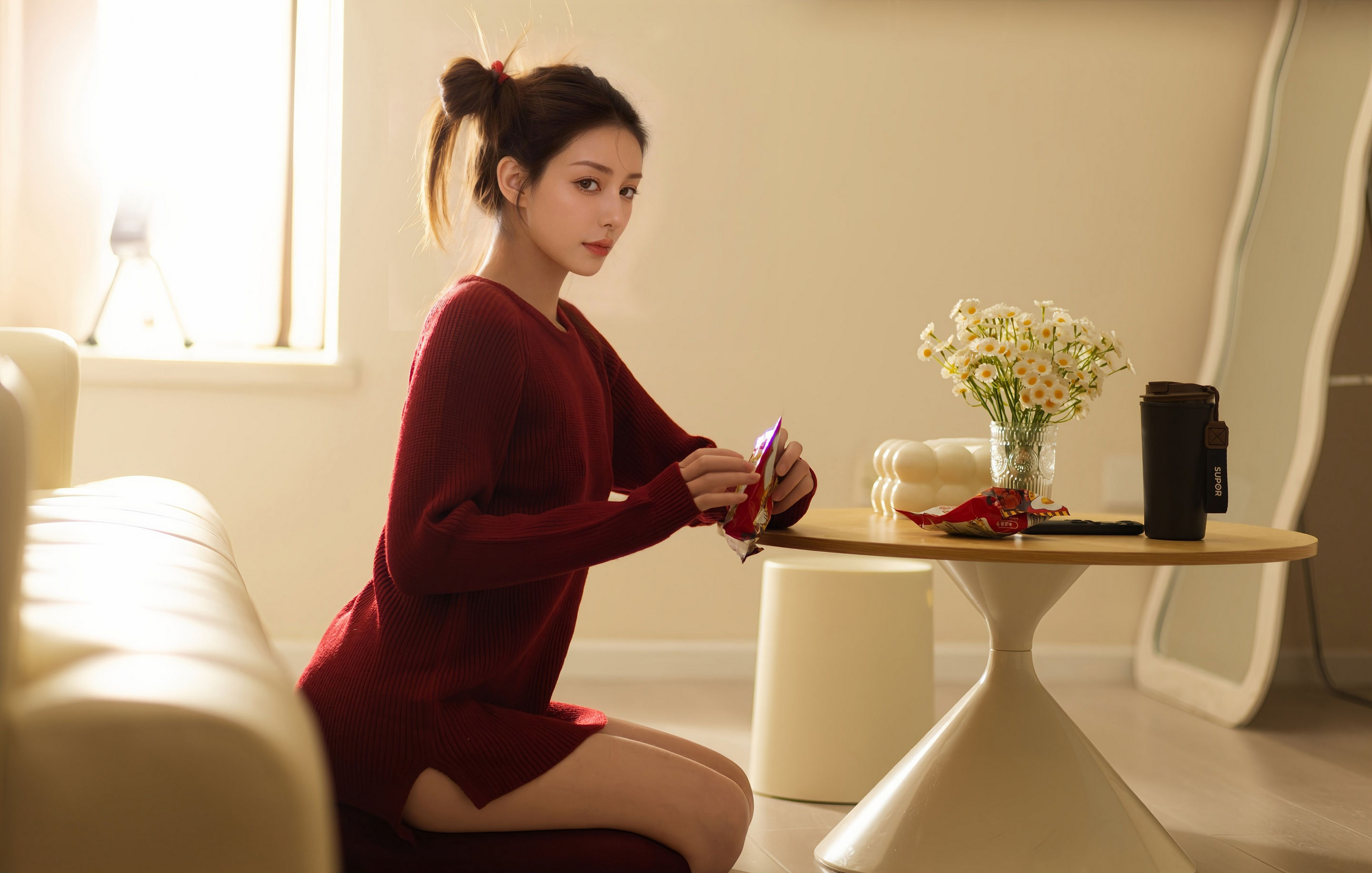 [XiuRen秀人网] 2026.01.06 No.11198 悦兮 深色毛衣 极致美腿 性感写真 [70+1P]