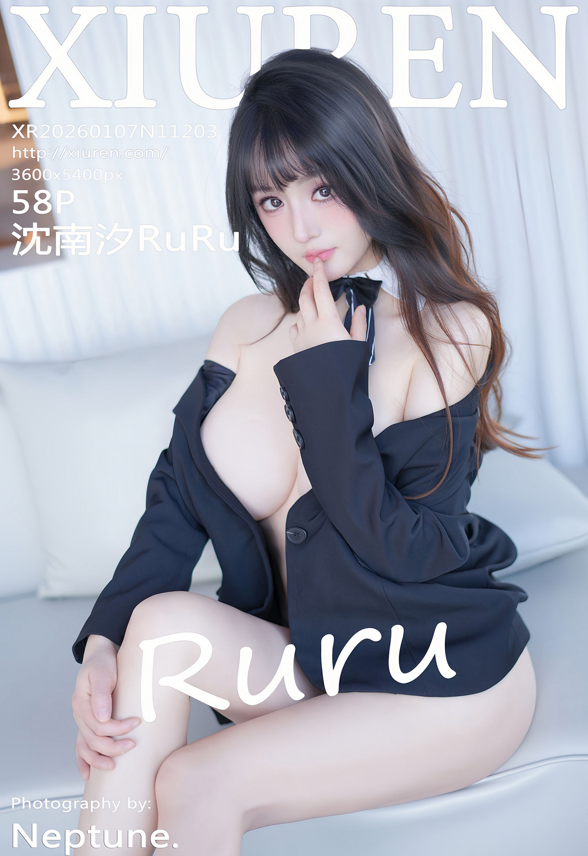 [XiuRen秀人网] 2026.01.07 No.11203 沈南汐RuRu 黑色西服 魅惑黑丝 性感写真 [58+1P]