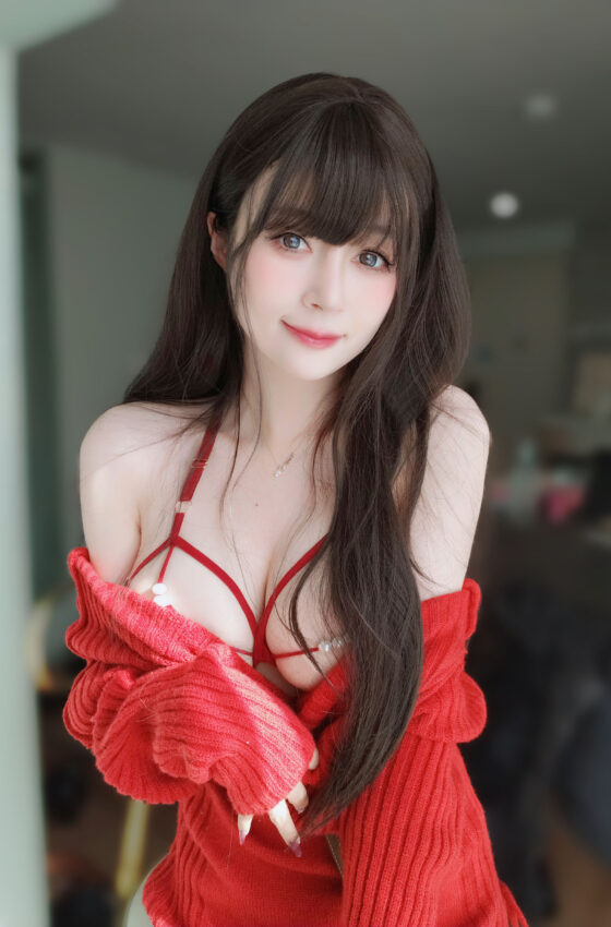 [COSPLAY] Coser小姐姐白银 – 红红火火