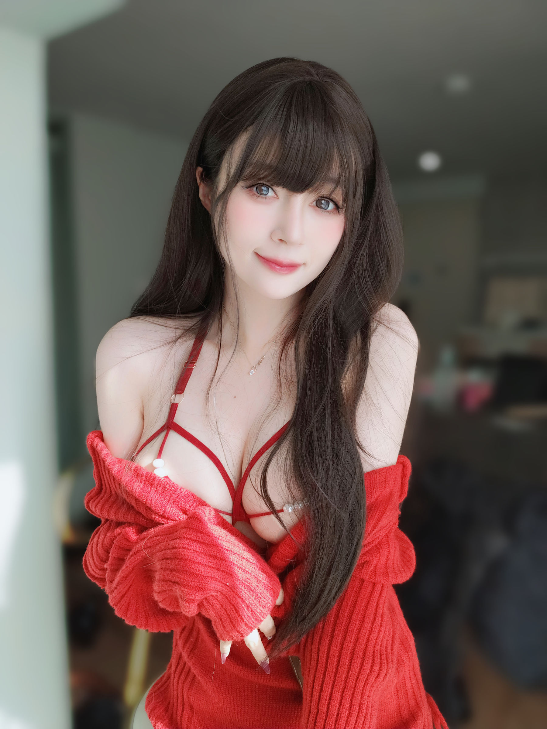 [COSPLAY] Coser小姐姐白银 – 红红火火