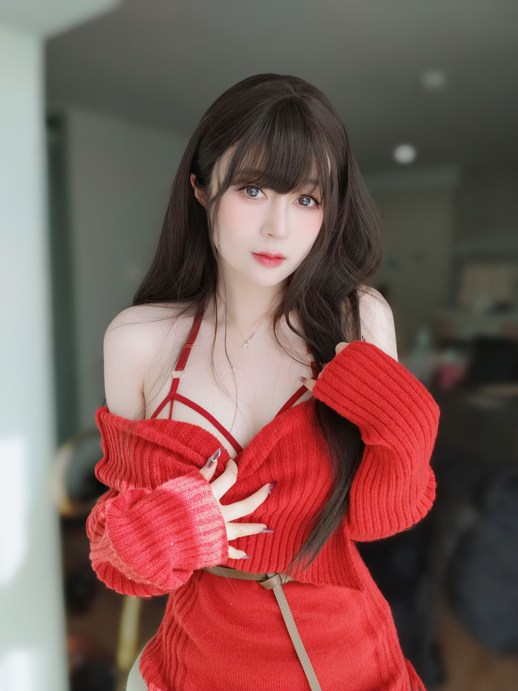 [COSPLAY] Coser小姐姐白银 – 红红火火