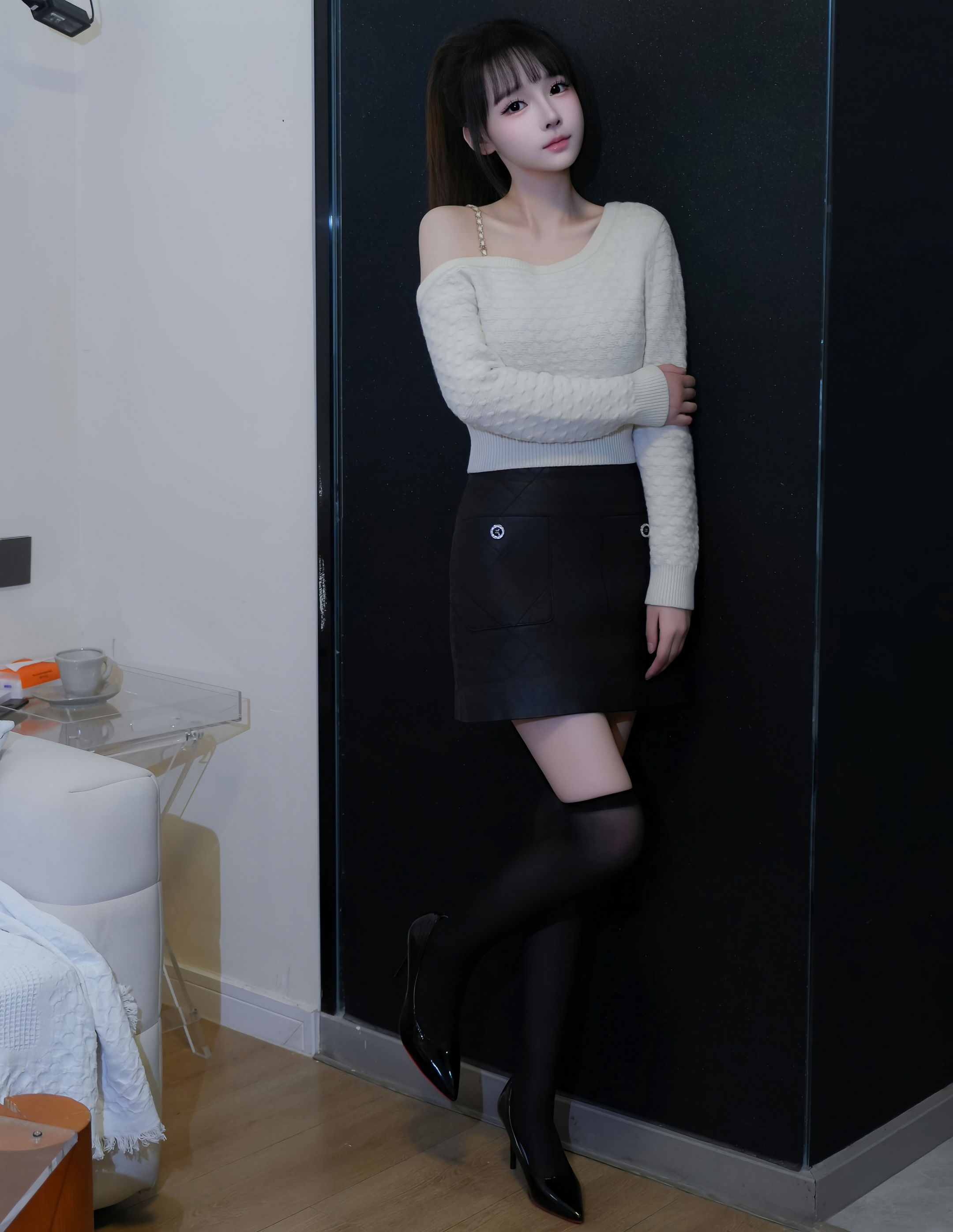 [XiuRen秀人网] 2026.01.21 No.11254 沈蜜儿 白色T恤 魅惑黑丝 性感写真 [65+1P]