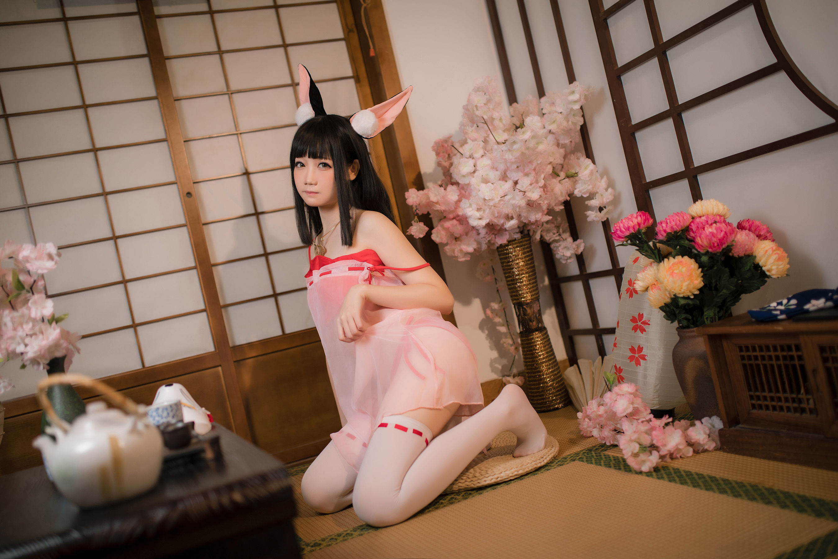 [COSPLAY] 焖焖碳 – 碧蓝航线 長門睡衣