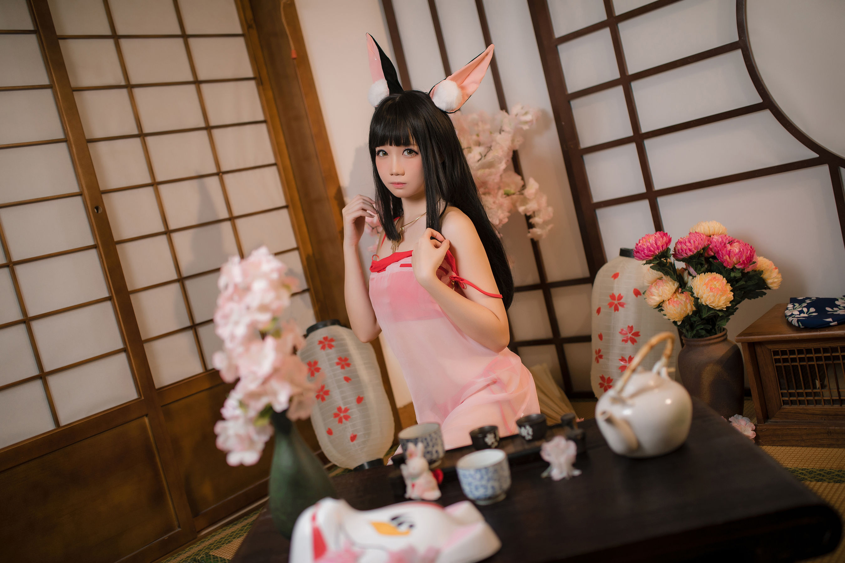 [COSPLAY] 焖焖碳 – 碧蓝航线 長門睡衣