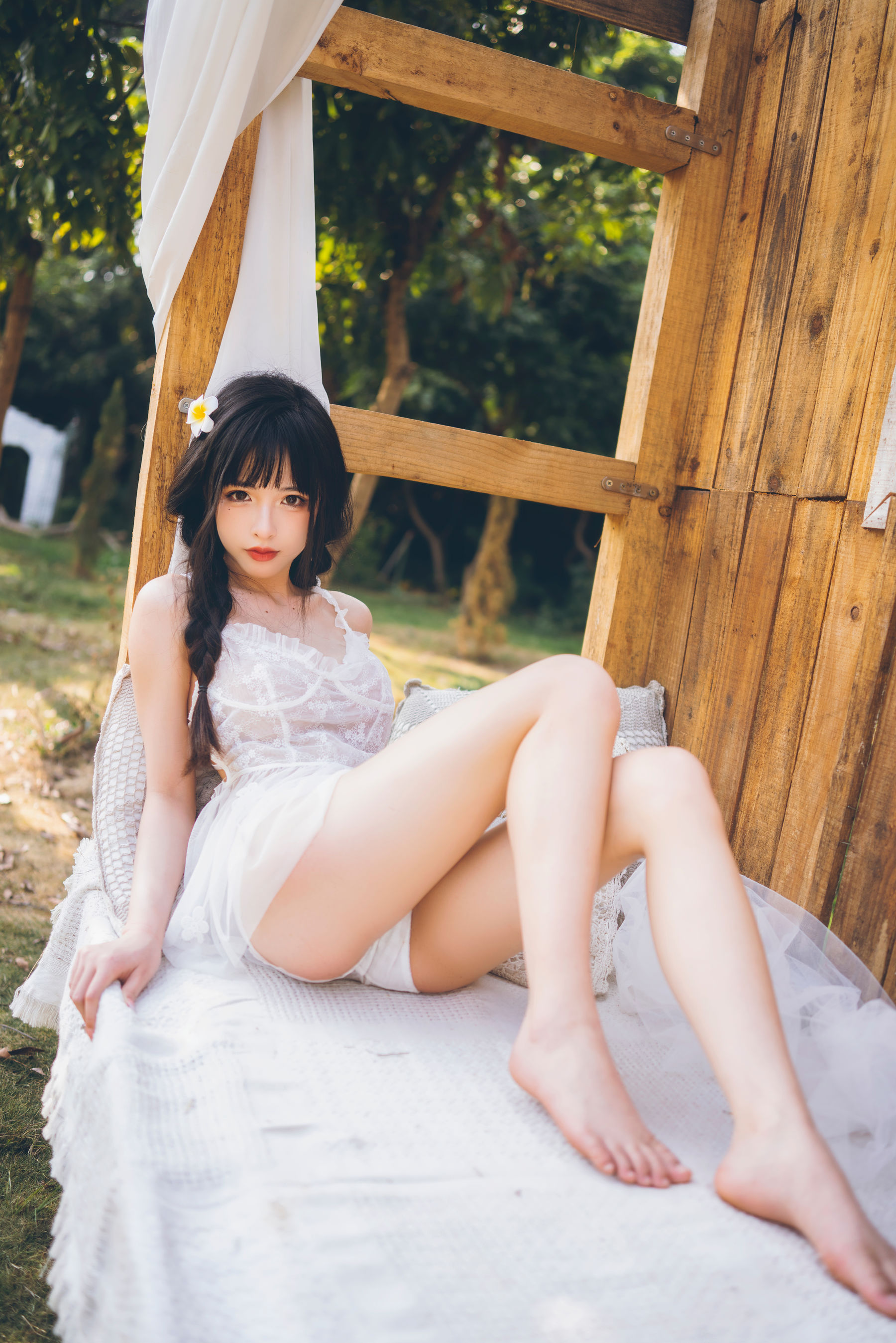 [COSPLAY] 清水由乃 田园小清新01