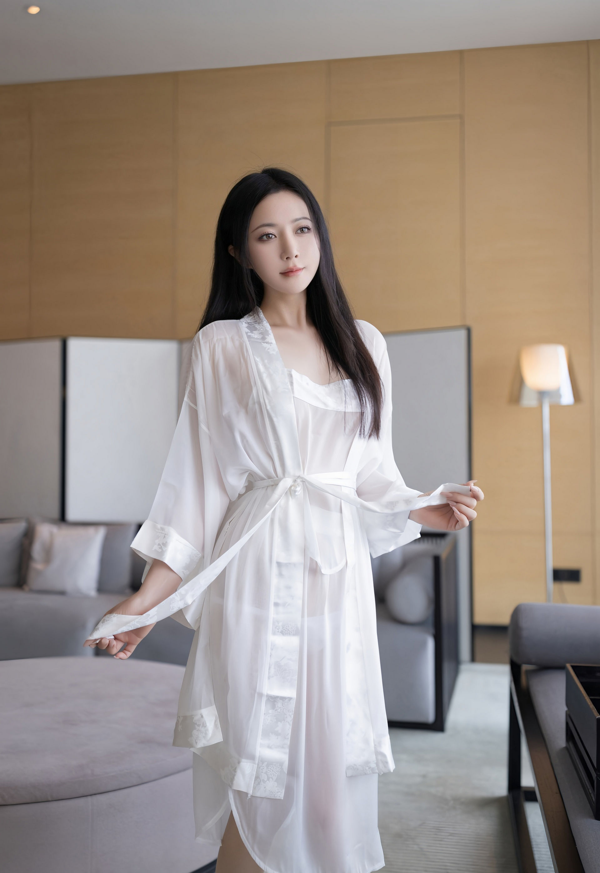 [XiuRen秀人网] 2026.01.23 No.11275 鱼子酱Fish 白色浴袍 肉色丝袜 性感写真 [80+1P]