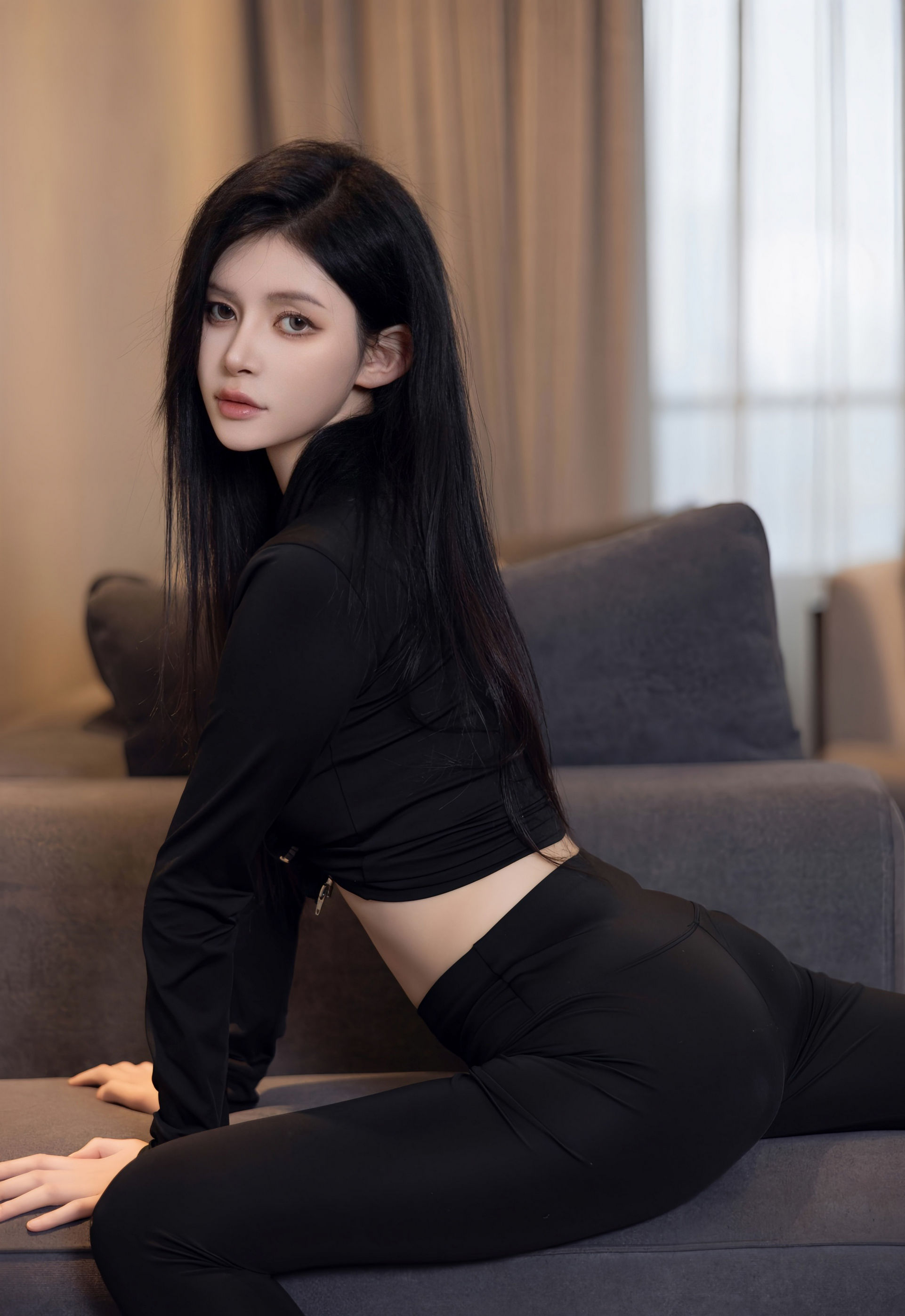 [XiuRen秀人网] 2026.01.28 No.11283 沈如斯 新人首套写真 性感黑色情趣内衣 [85+1P]