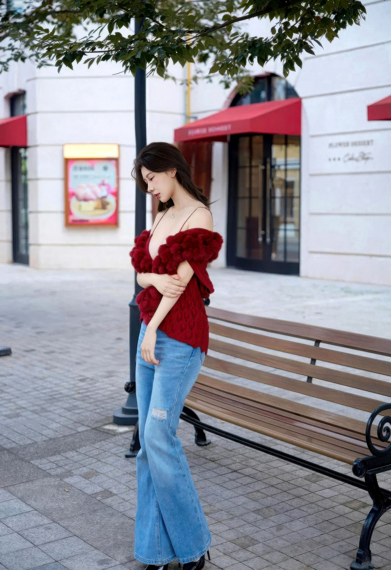 [XiuRen秀人网] 2026.01.29 No.11293 尹甜甜 红色毛衣 蓝色牛仔裤 性感写真 [76+1P]