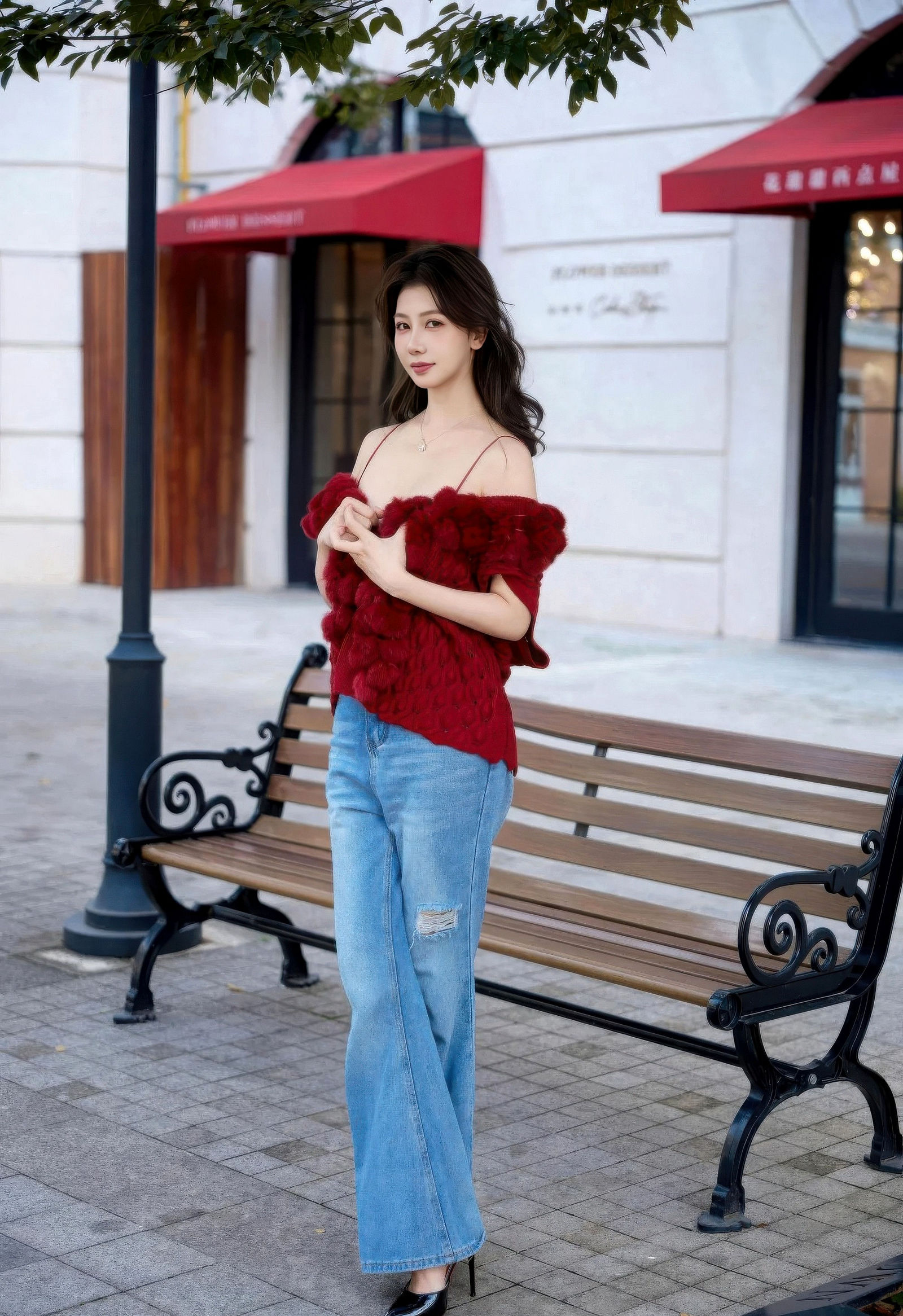 [XiuRen秀人网] 2026.01.29 No.11293 尹甜甜 红色毛衣 蓝色牛仔裤 性感写真 [76+1P]