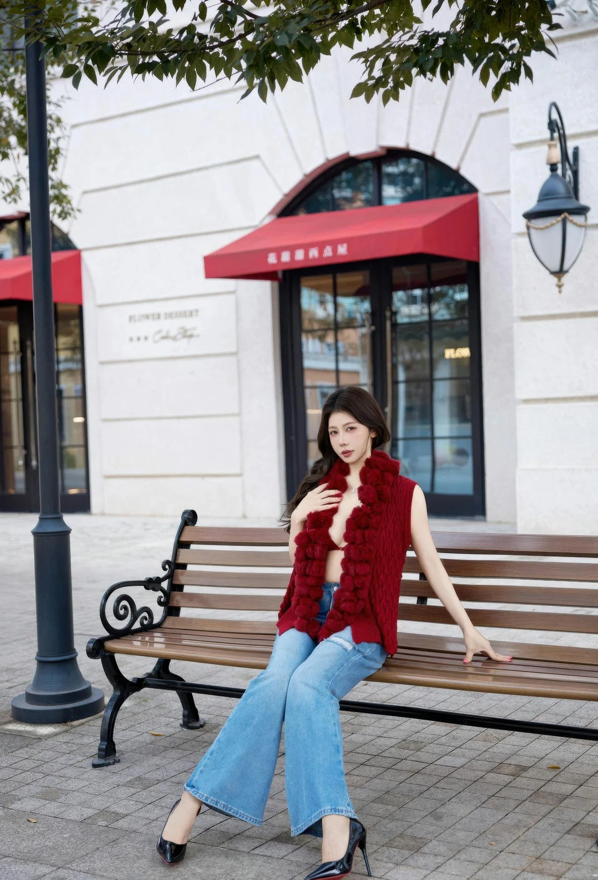 [XiuRen秀人网] 2026.01.29 No.11293 尹甜甜 红色毛衣 蓝色牛仔裤 性感写真 [76+1P]