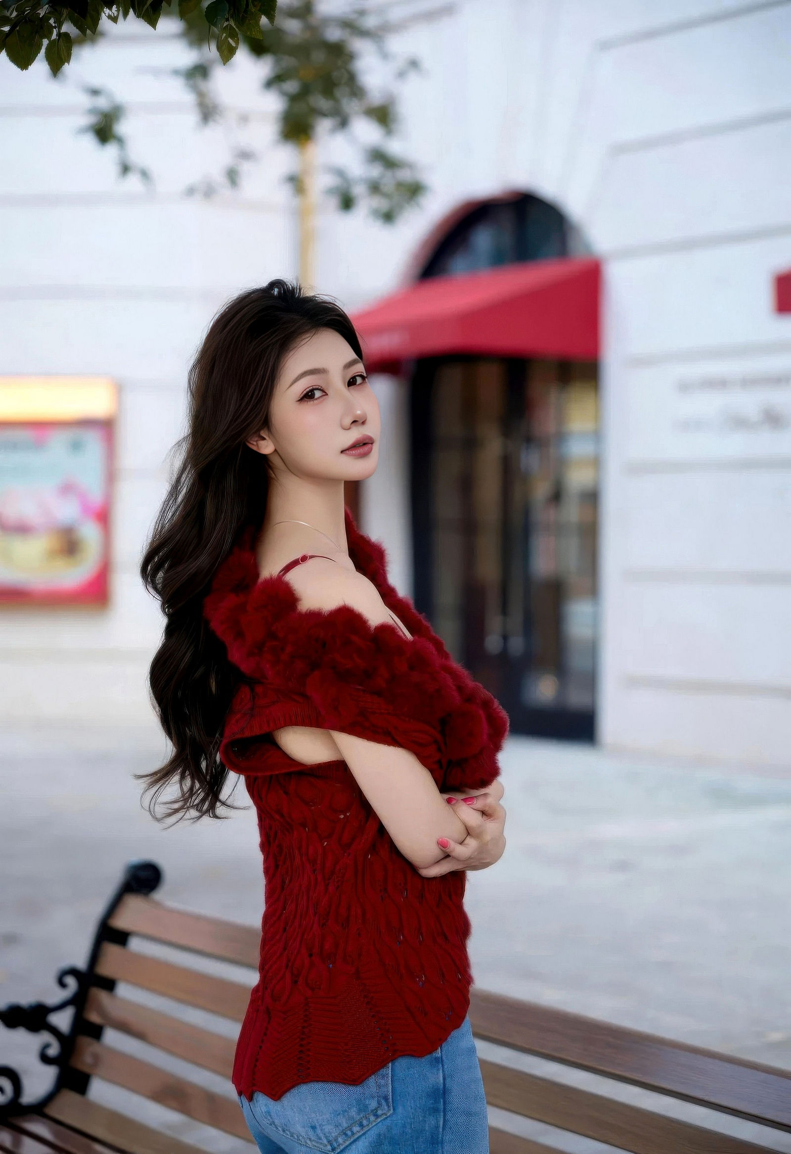 [XiuRen秀人网] 2026.01.29 No.11293 尹甜甜 红色毛衣 蓝色牛仔裤 性感写真 [76+1P]