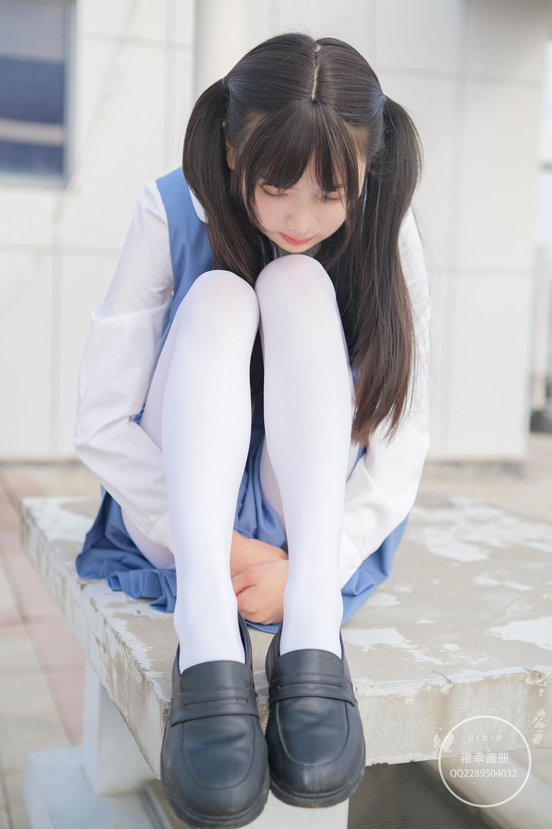 [稚乖画册] 晴空 赤西夜夜 天台真空80D白 [79P]