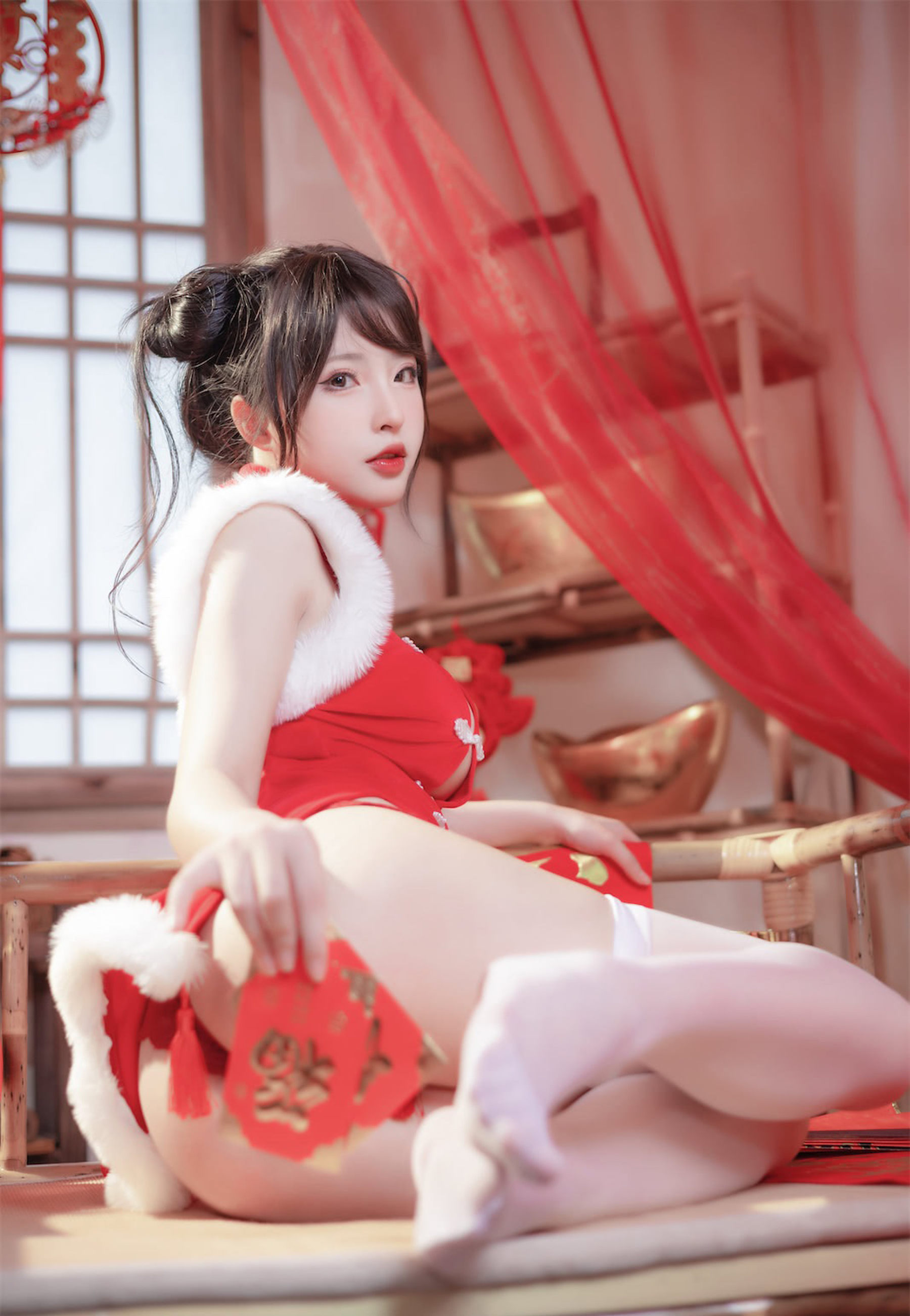 [COSPLAY] 清水由乃 新年旗袍