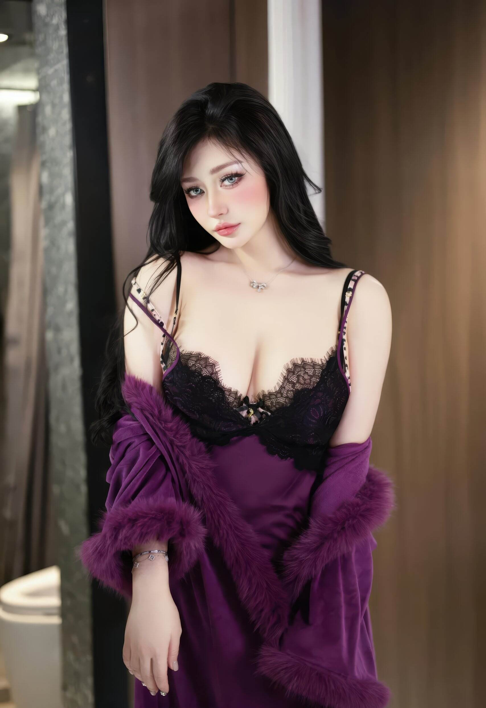 [XiuRen秀人网] 2026.02.02 No.11306 蕾蕾醒了没 黑色情趣内衣 性感写真 [62+1P]