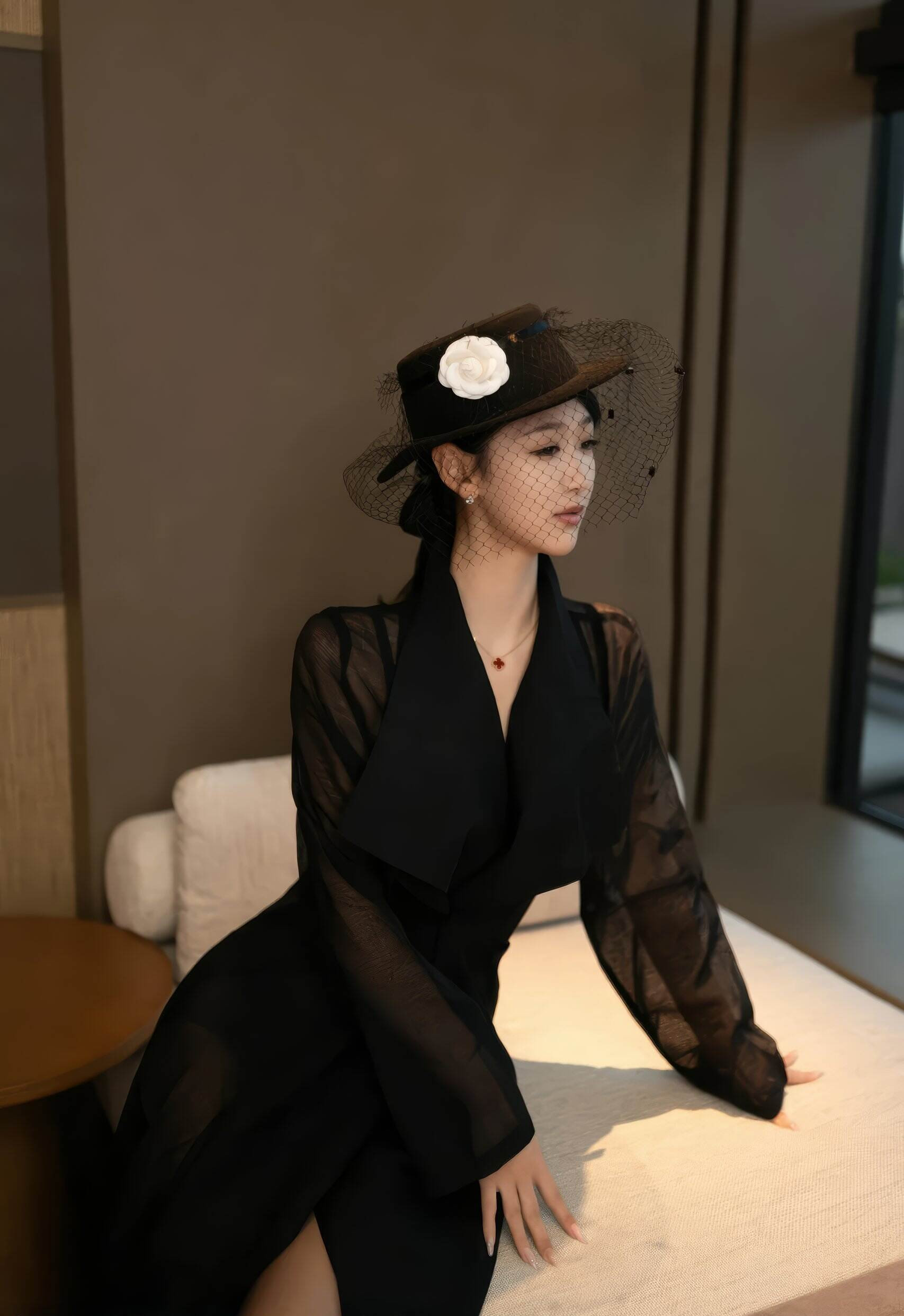 [XiuRen秀人网] 2026.02.02 No.11309 唐安琪 性感黑色情趣内衣 珠海旅拍写真 [74+1P]