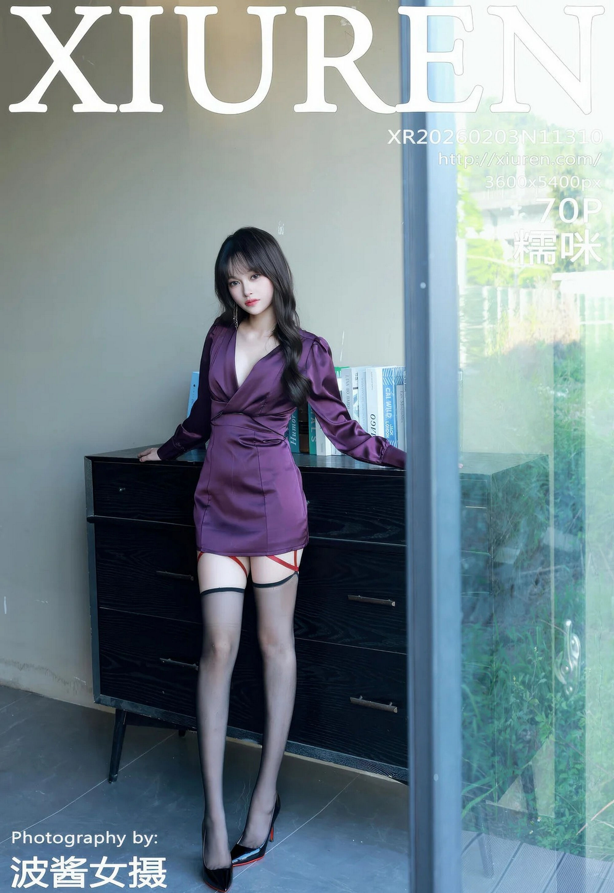 [XiuRen秀人网] 2026.02.03 No.11310 糯咪 红色情趣内衣 性感写真 [70+1P]