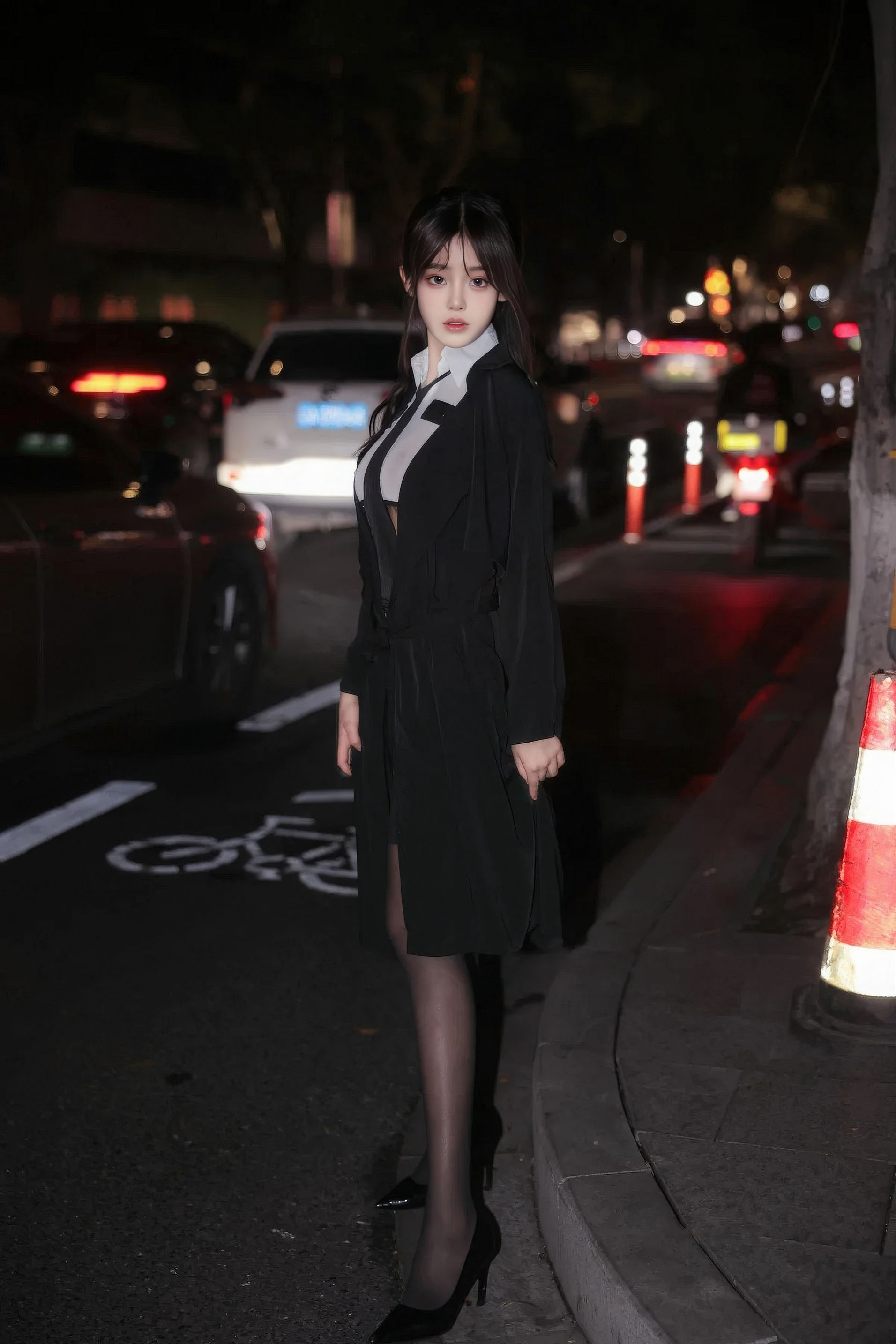 [XiuRen 秀人] No.N003 王心悦 吊带黑丝制服 [79P]