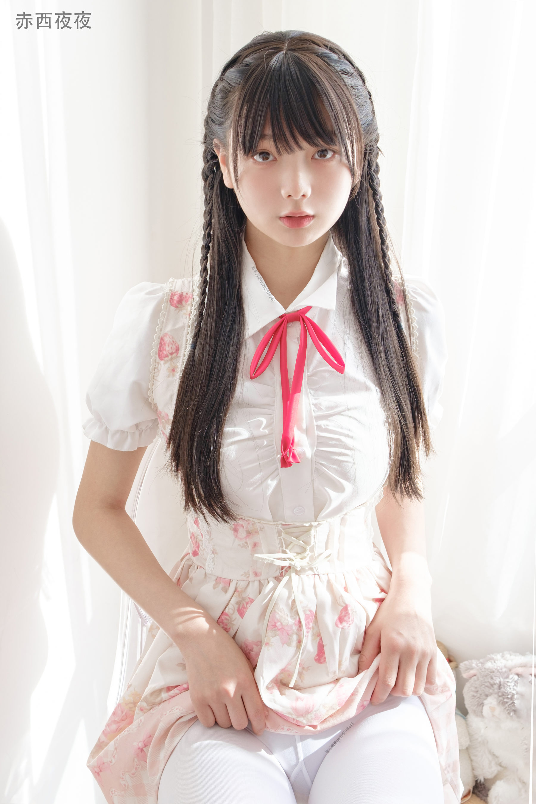 [稚乖画册] 夜夜 白丝JK [81P]