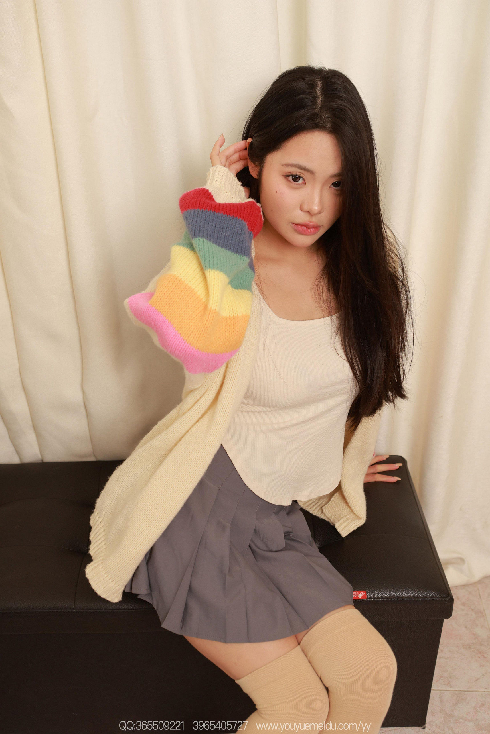 [天天意愿] 251214 兔兔 肉色过膝袜 [95P]