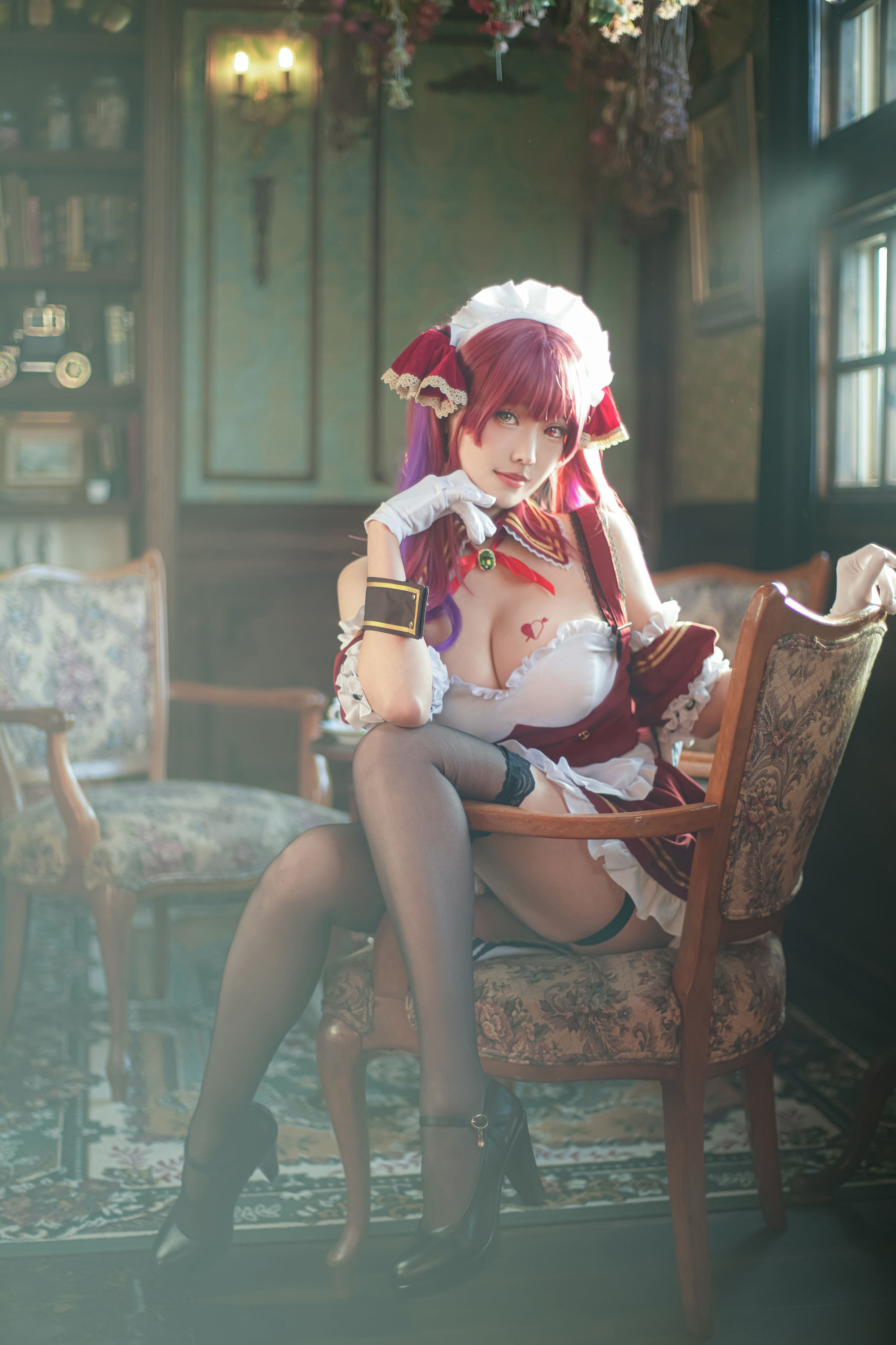 [COSPLAY] Ely_eee(ElyEE子) – B-Hoshou Marine Maid