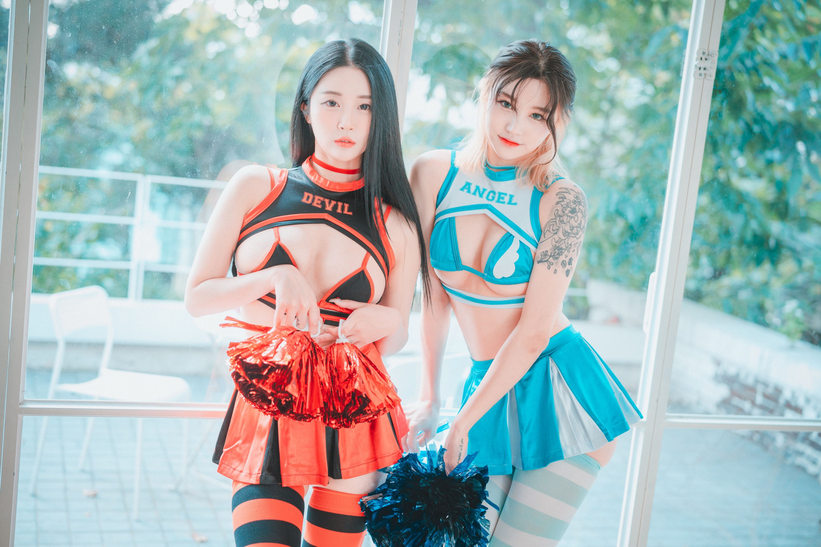 [DJAWA]  Bomi x Taeri – Devil 666 & Angel 777 [81P]