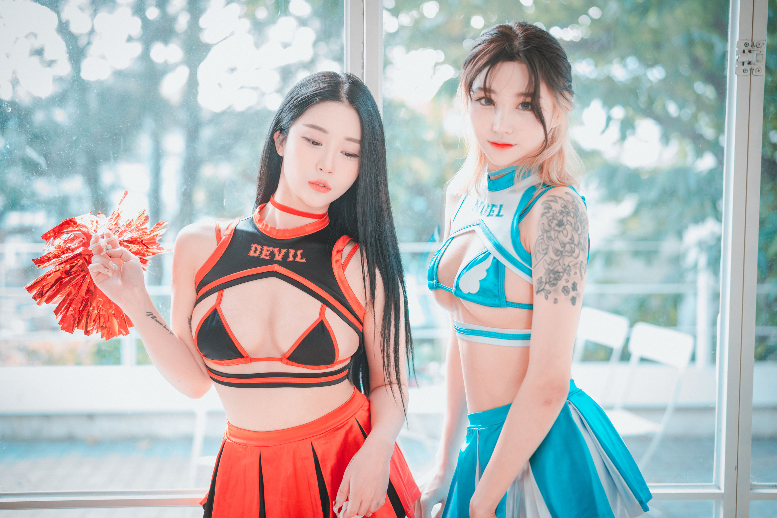 [DJAWA]  Bomi x Taeri – Devil 666 & Angel 777 [81P]