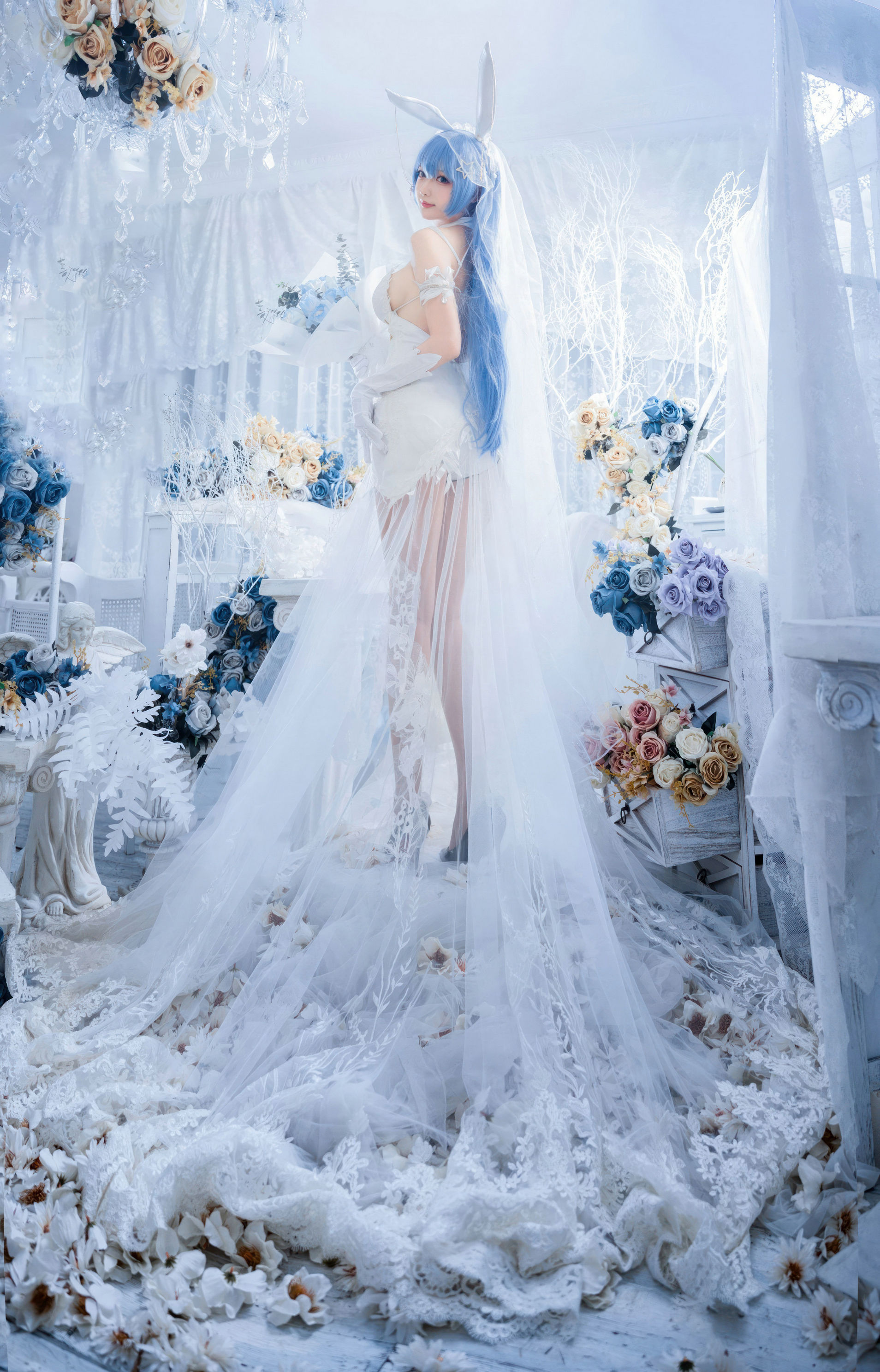 [COSPLAY] 南宫 – 新泽西 花园花嫁