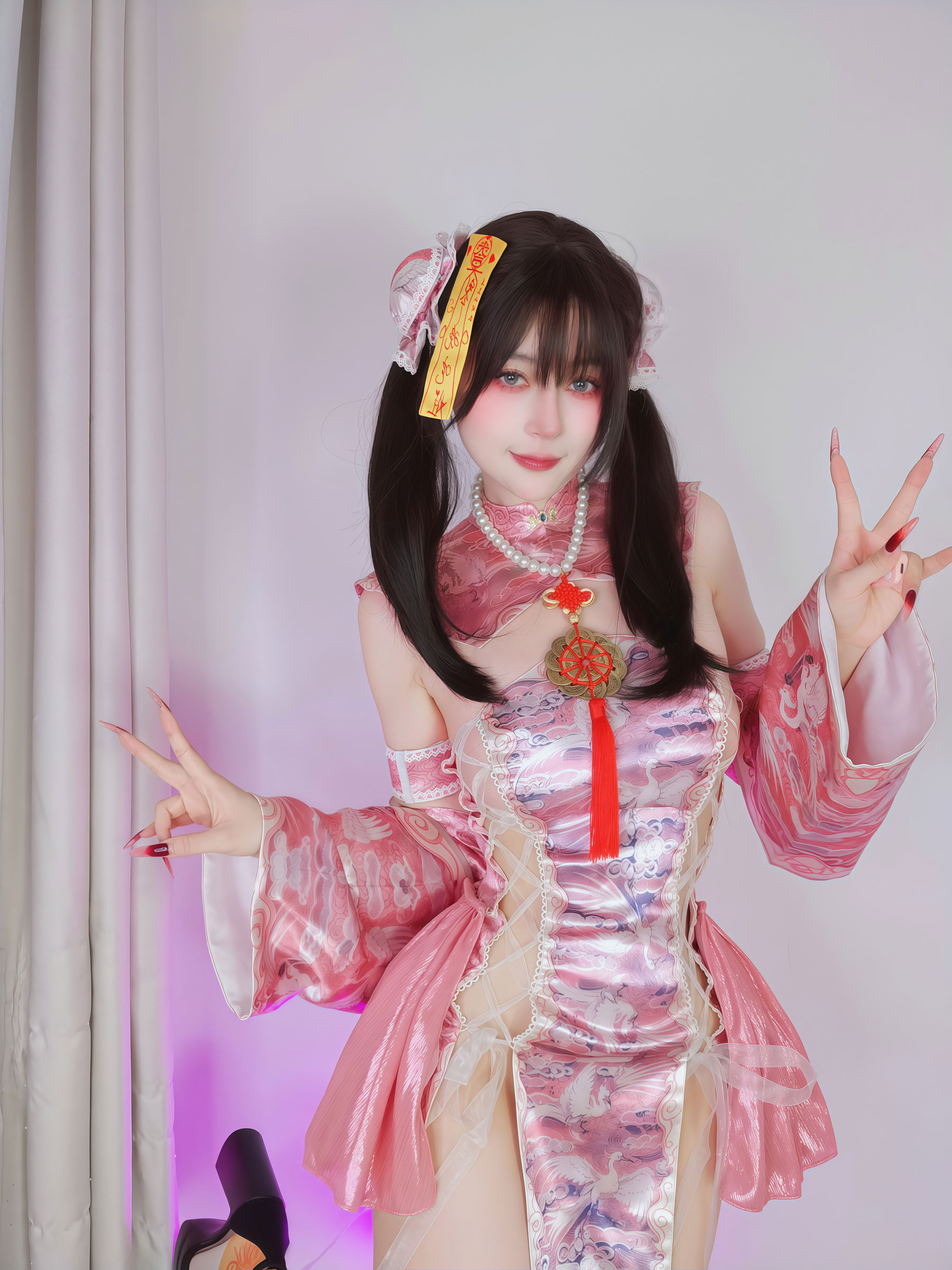 [COSPLAY] Coser小姐姐白银 – 幽霊娘