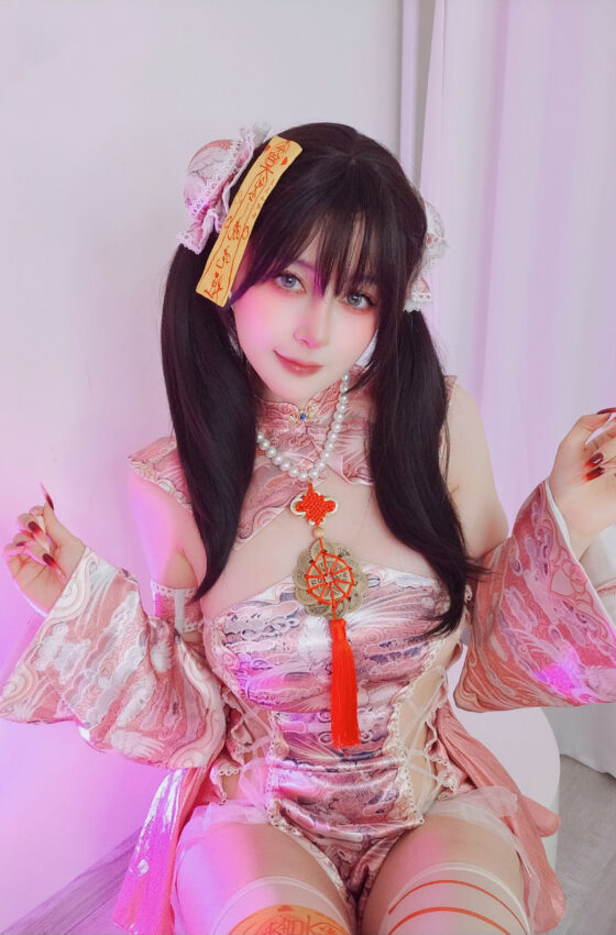 [COSPLAY] Coser小姐姐白银 – 幽霊娘