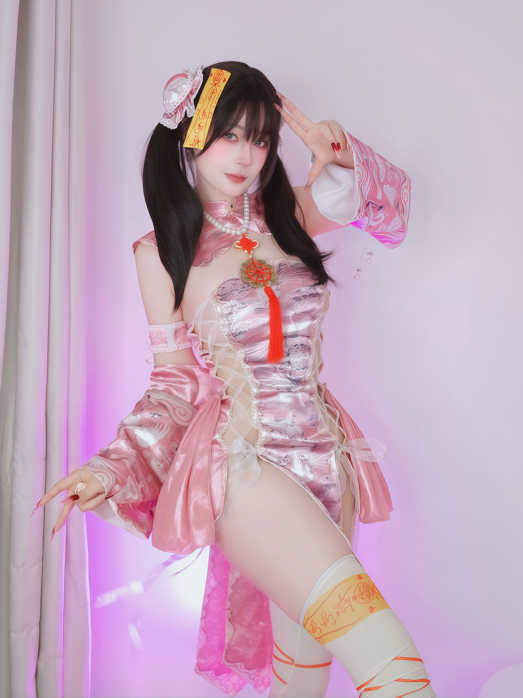 [COSPLAY] Coser小姐姐白银 – 幽霊娘