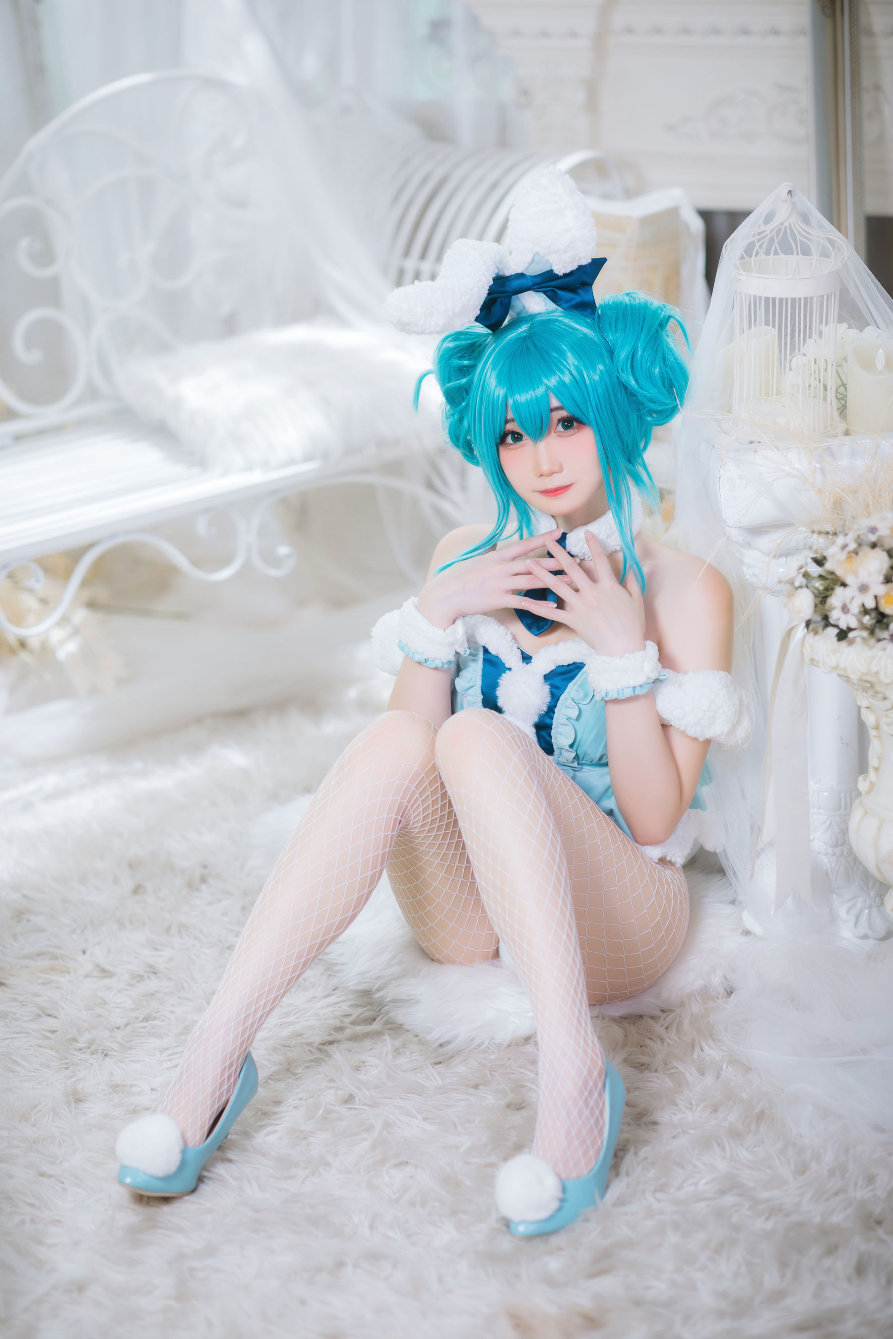 [COSPLAY] 焖焖碳 – 初音兔女郎