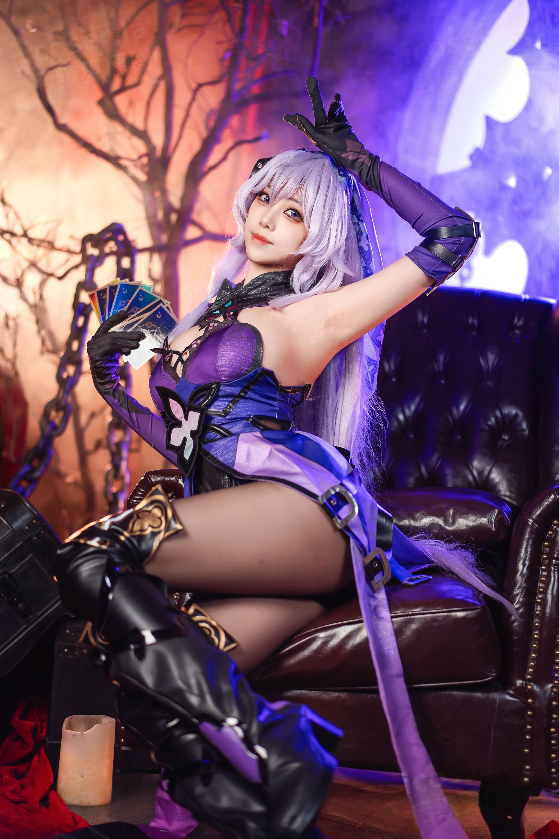 [COSPLAY]蜜汁猫裘 – 黑天鹅