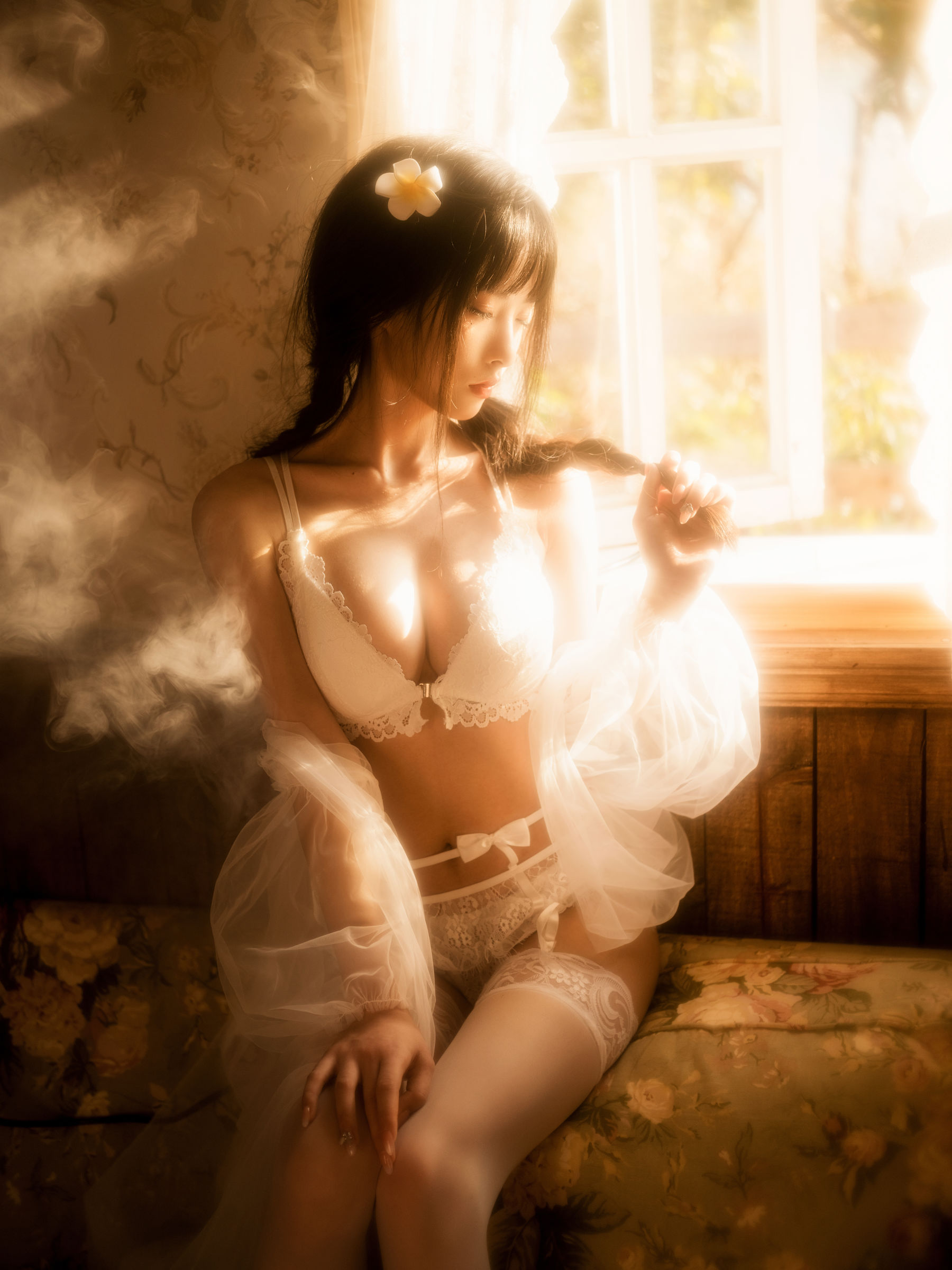 [COSPLAY] 清水由乃 法式内衣