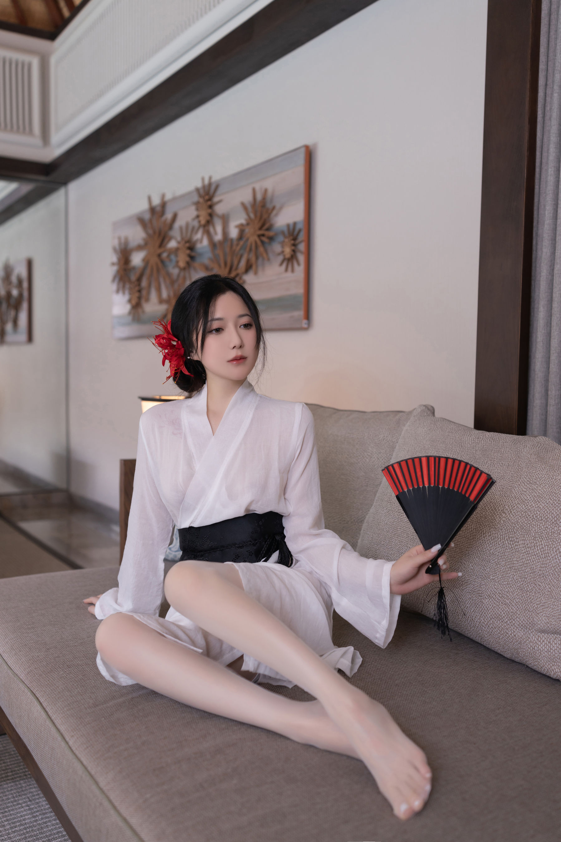 [秀人内购] 鱼子酱Fish 诱人私拍福利 寂