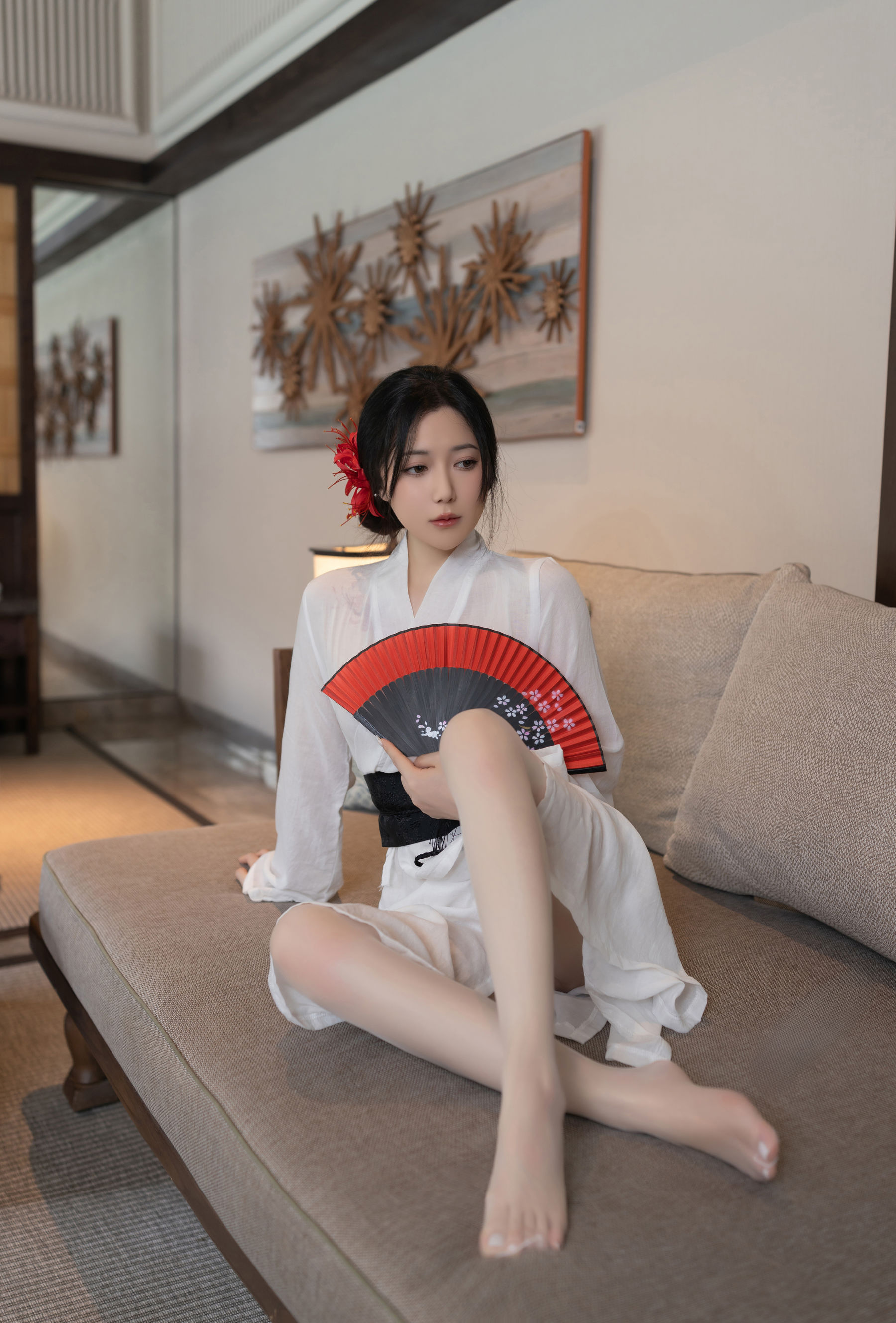 [秀人内购] 鱼子酱Fish 诱人私拍福利 寂