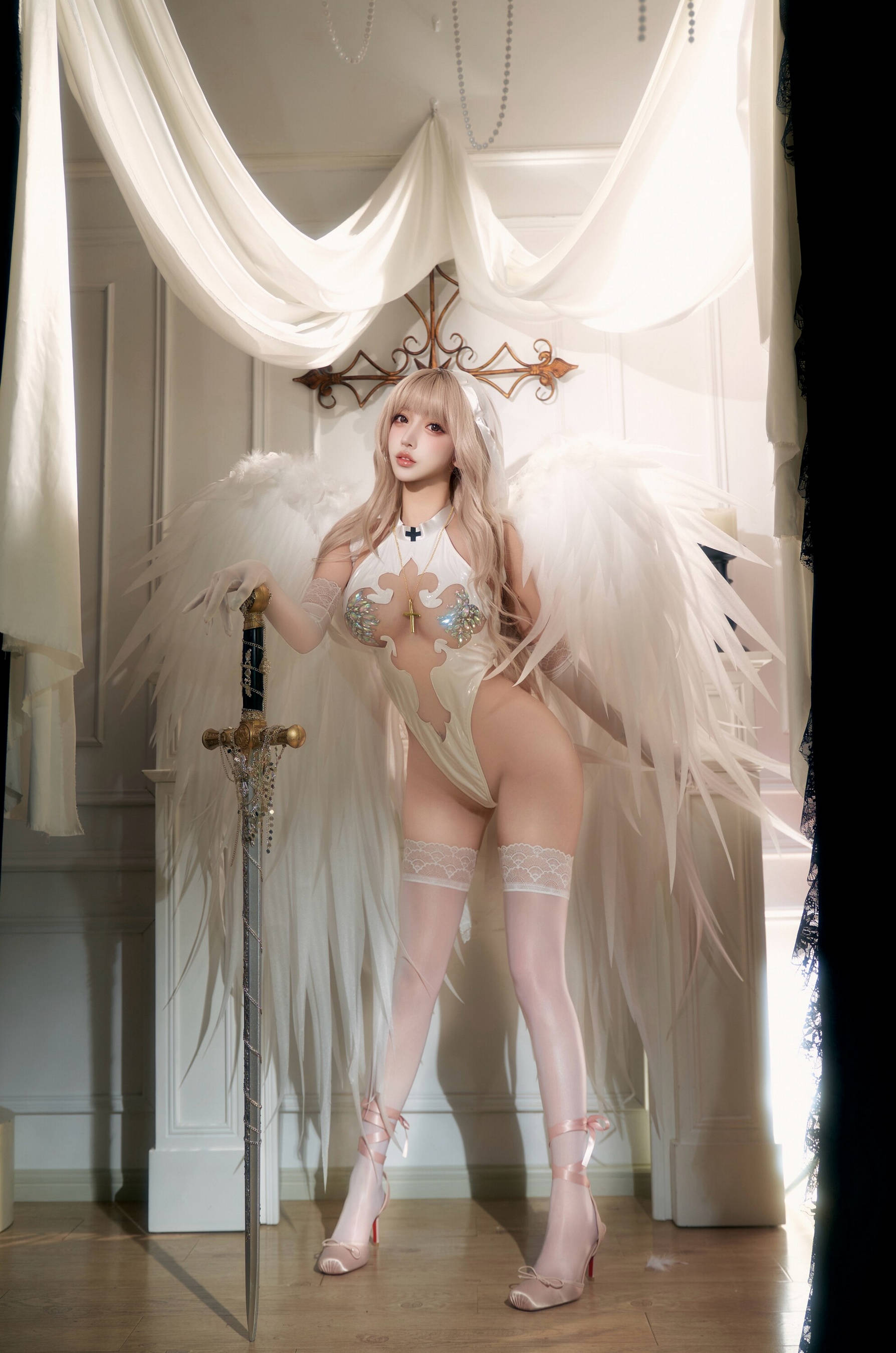 [COSPLAY]过期米线线喵 – 与神同行