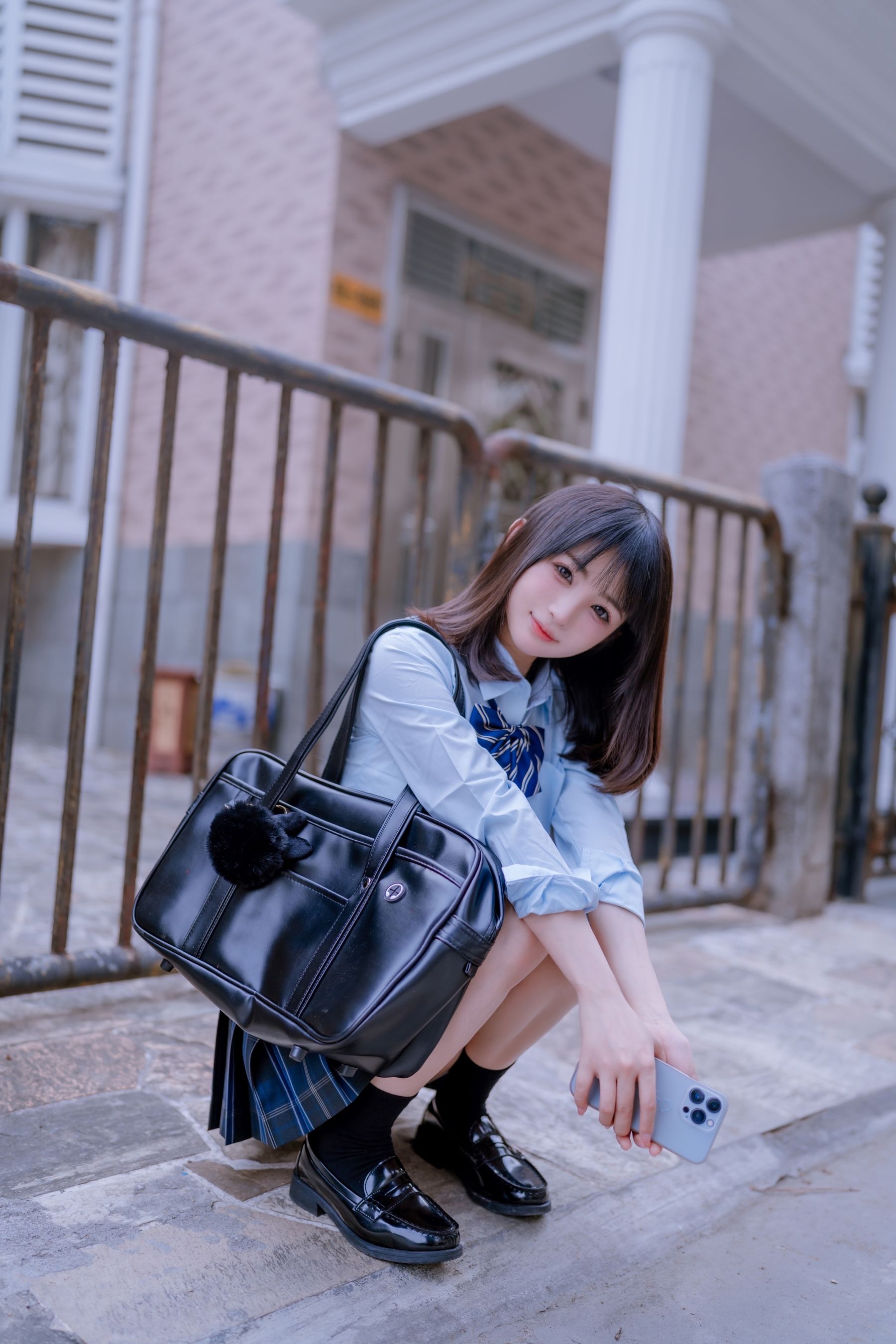 [COSPLAY] 桜井宁宁 – JK之居家
