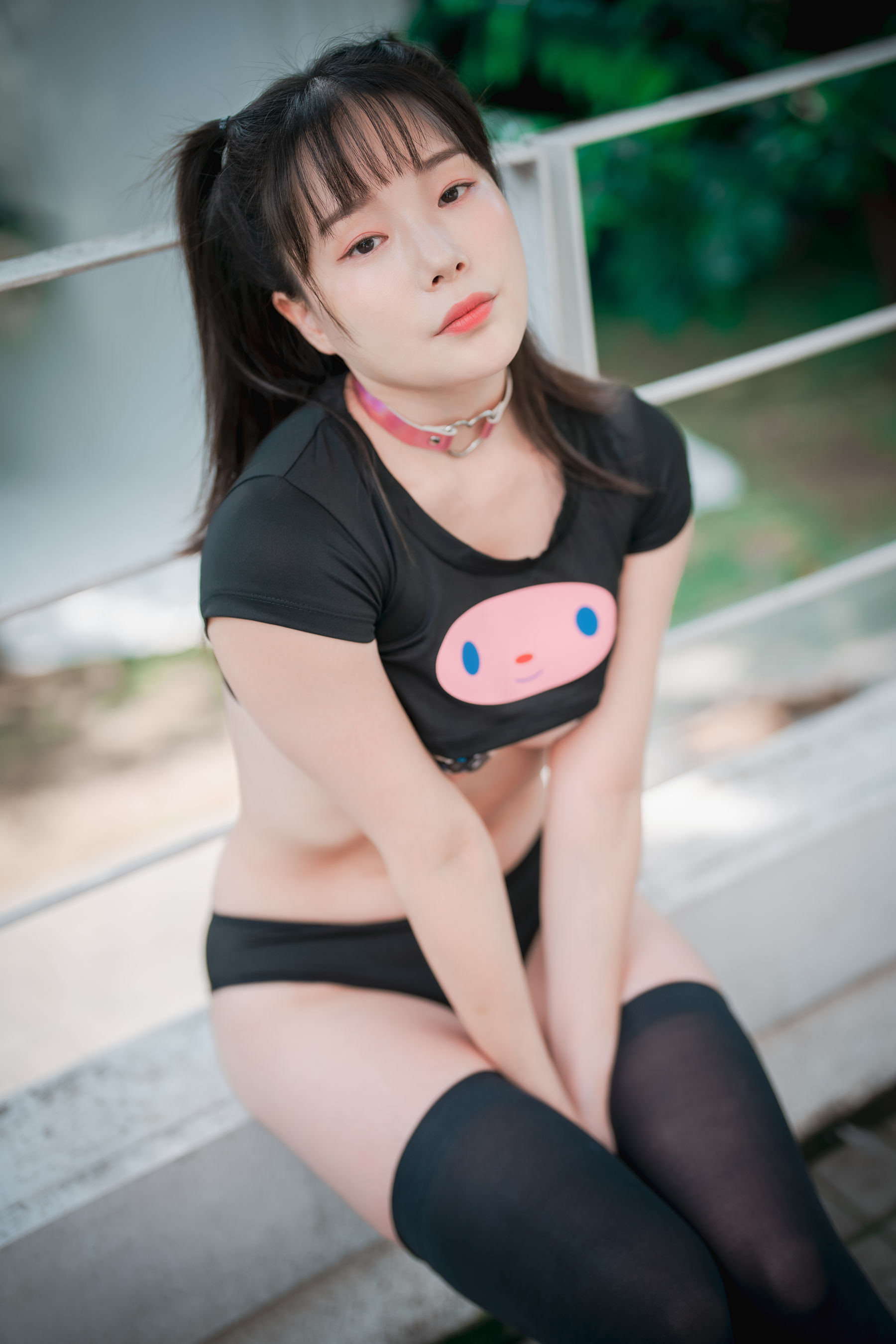 [DJAWA] Pia – Black Puppy Girl [78P]