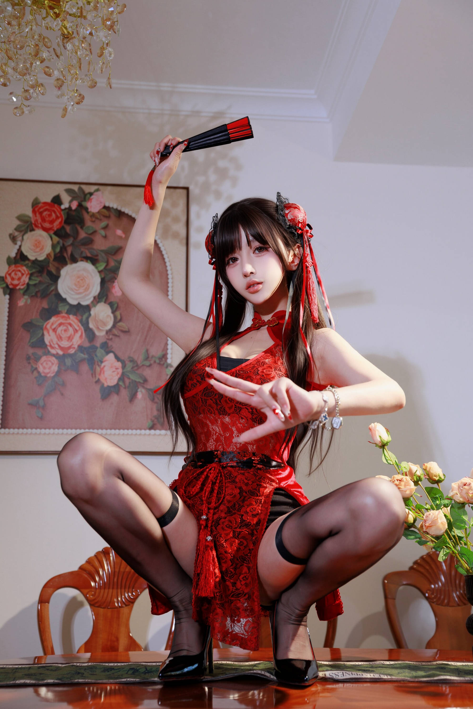 [COSPLAY]过期米线线喵 – 中华娘