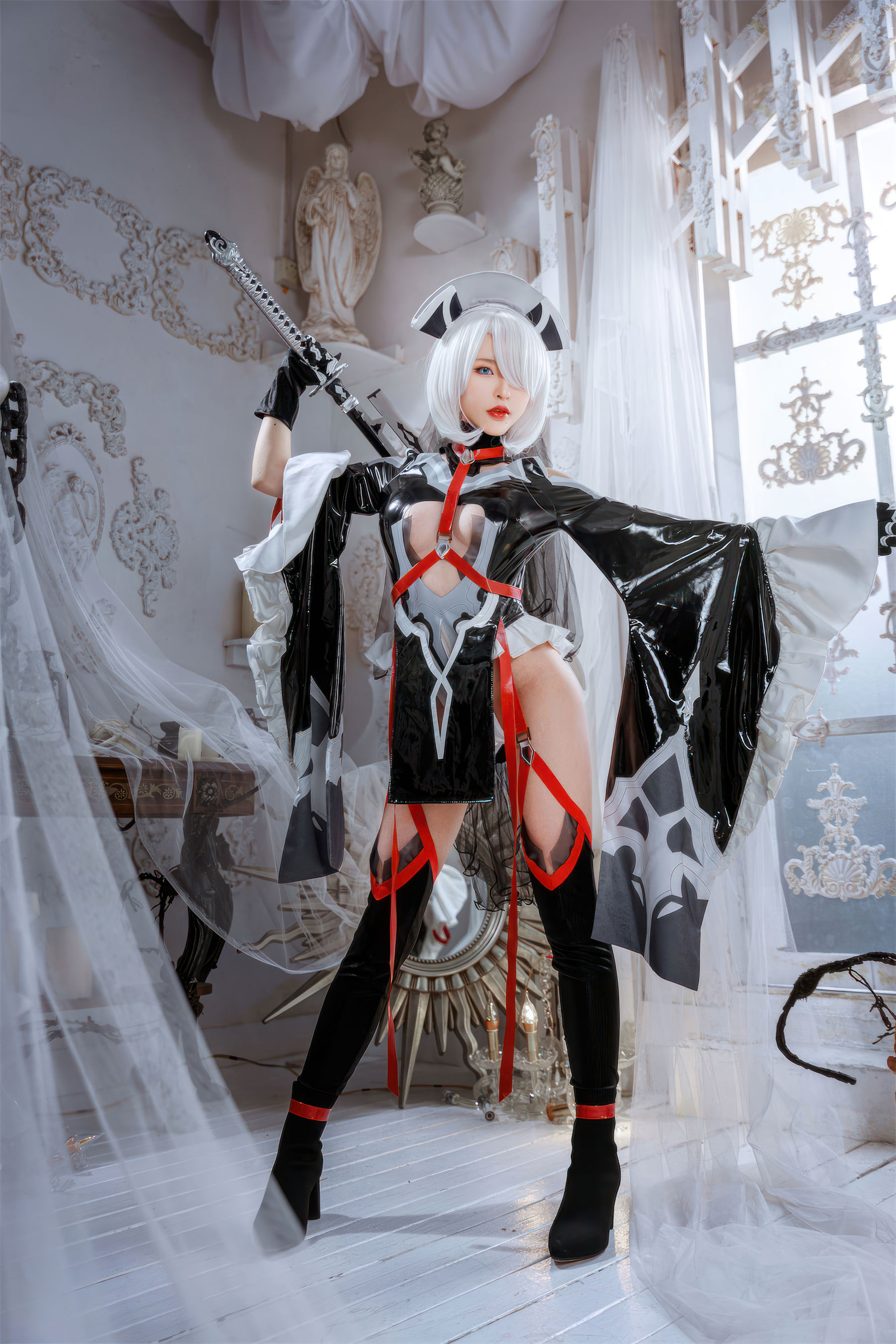 [COSPLAY] 清水由乃 2B同人花嫁