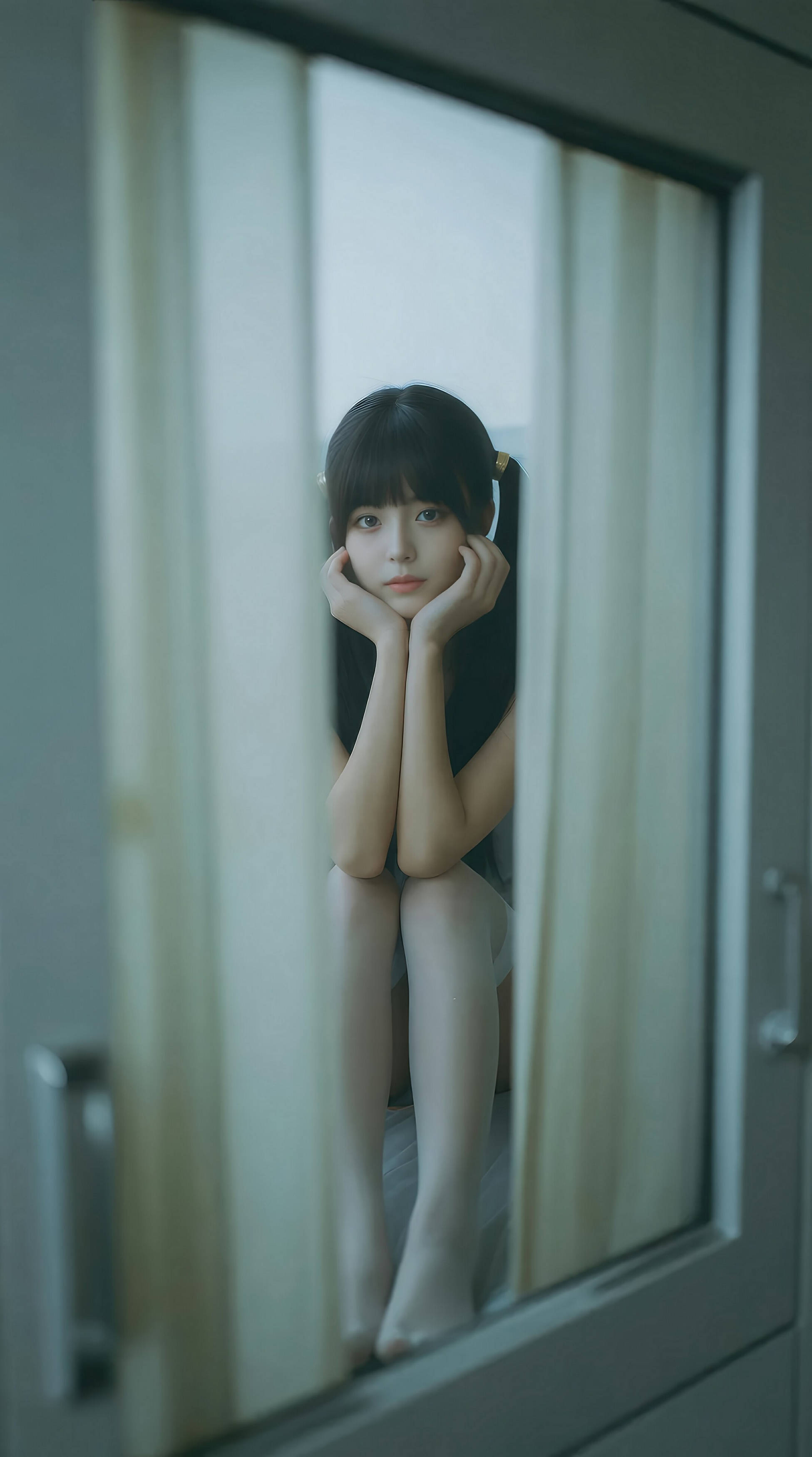 [AiGirl] 柚柚sasa 教室双马尾 [84P]