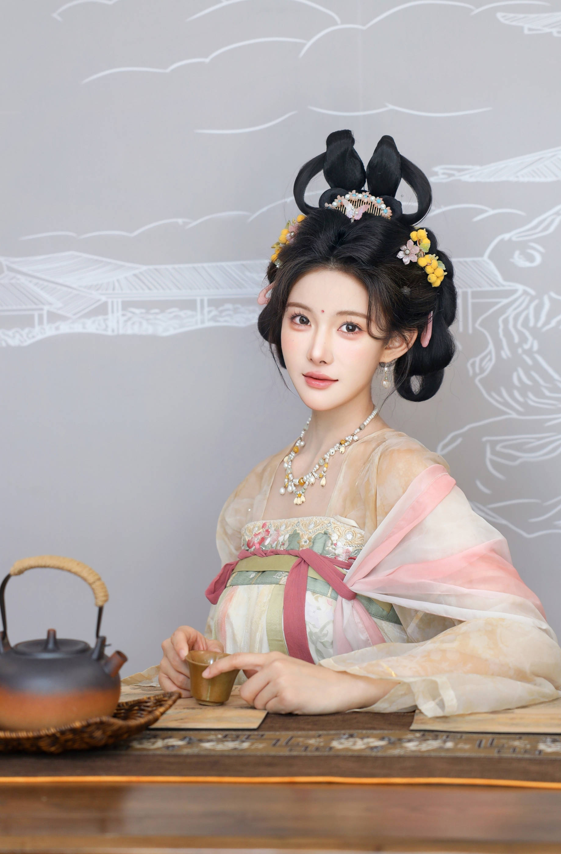[秀人内购] 梨霜儿 诱人私拍福利 梦回大唐